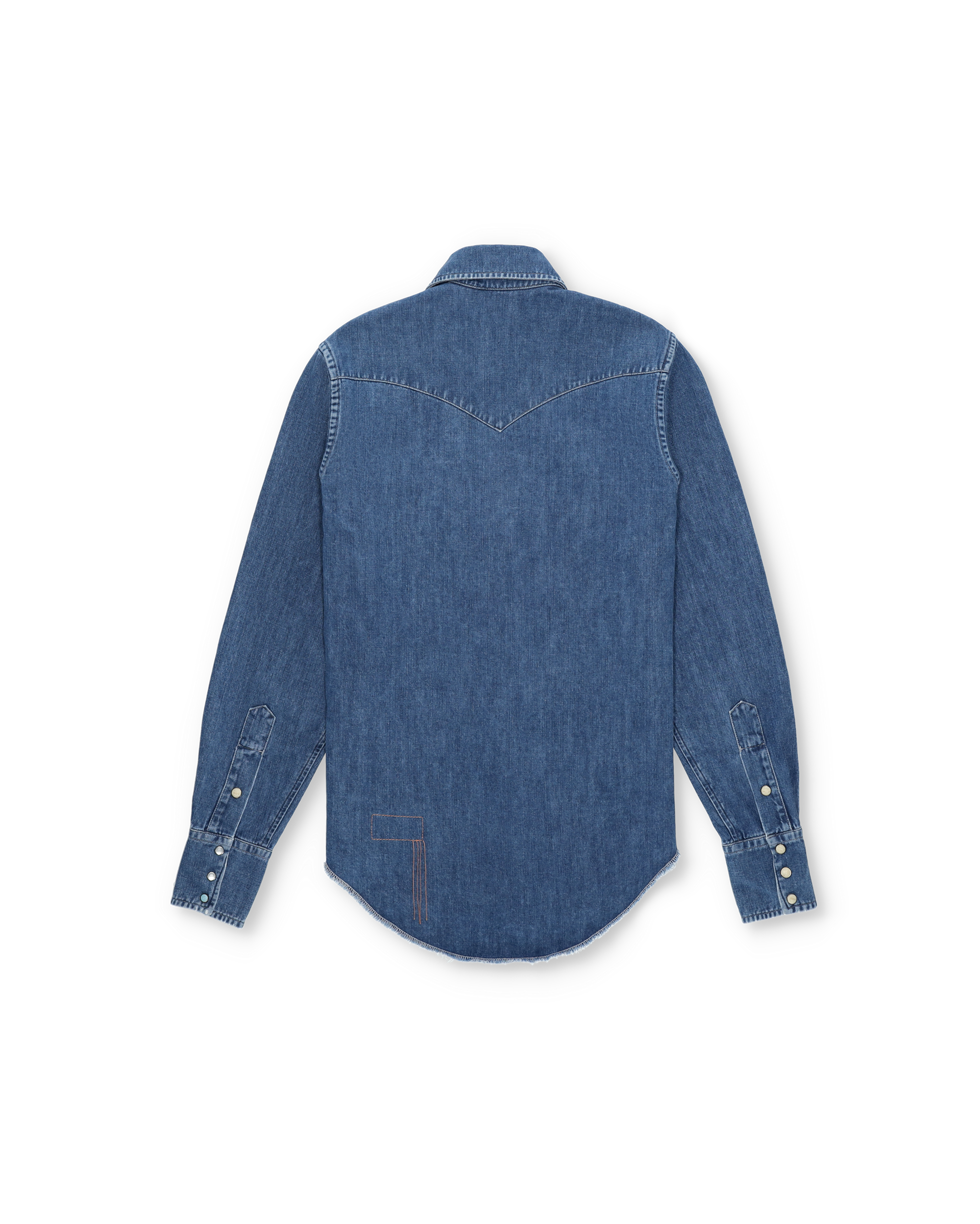 Yellowstone Camicia In Denim Stone Wash