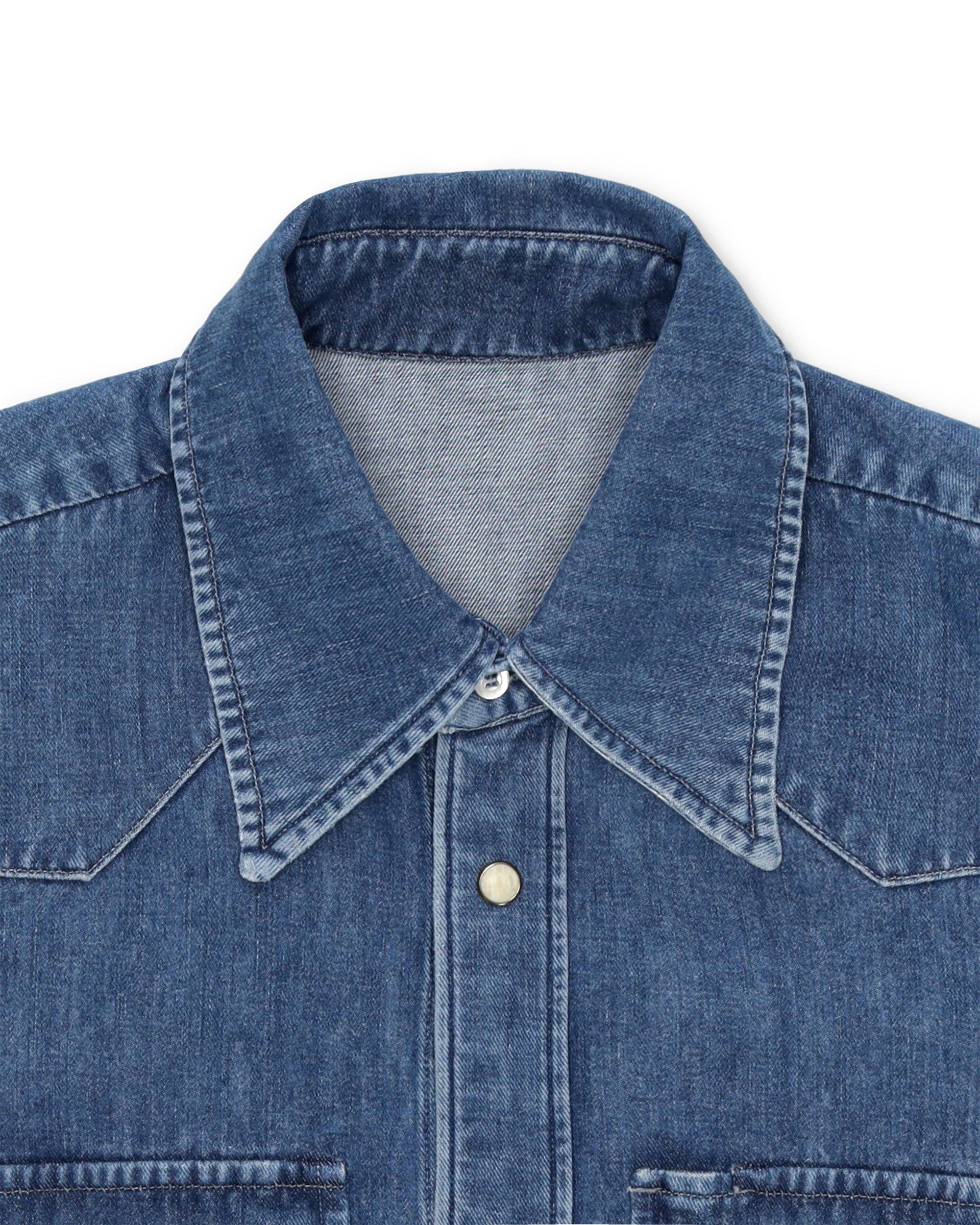 Yellowstone Camicia In Denim Stone Wash