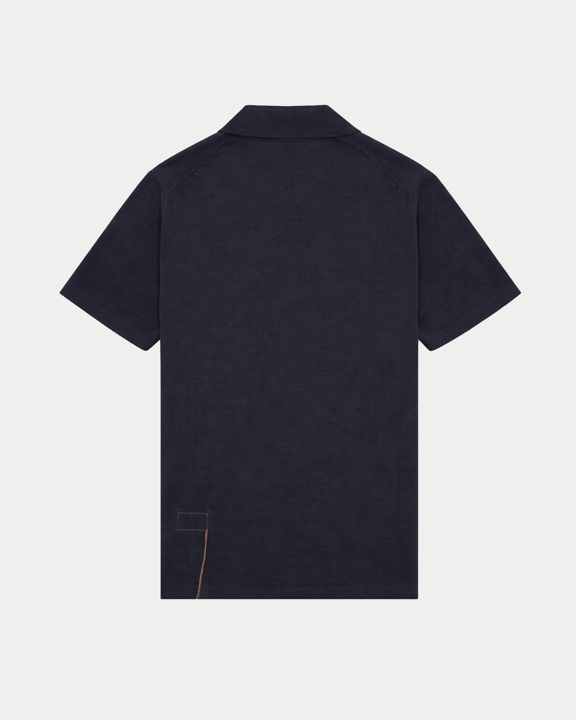Adrien Cotton Knit V-Neck Polo