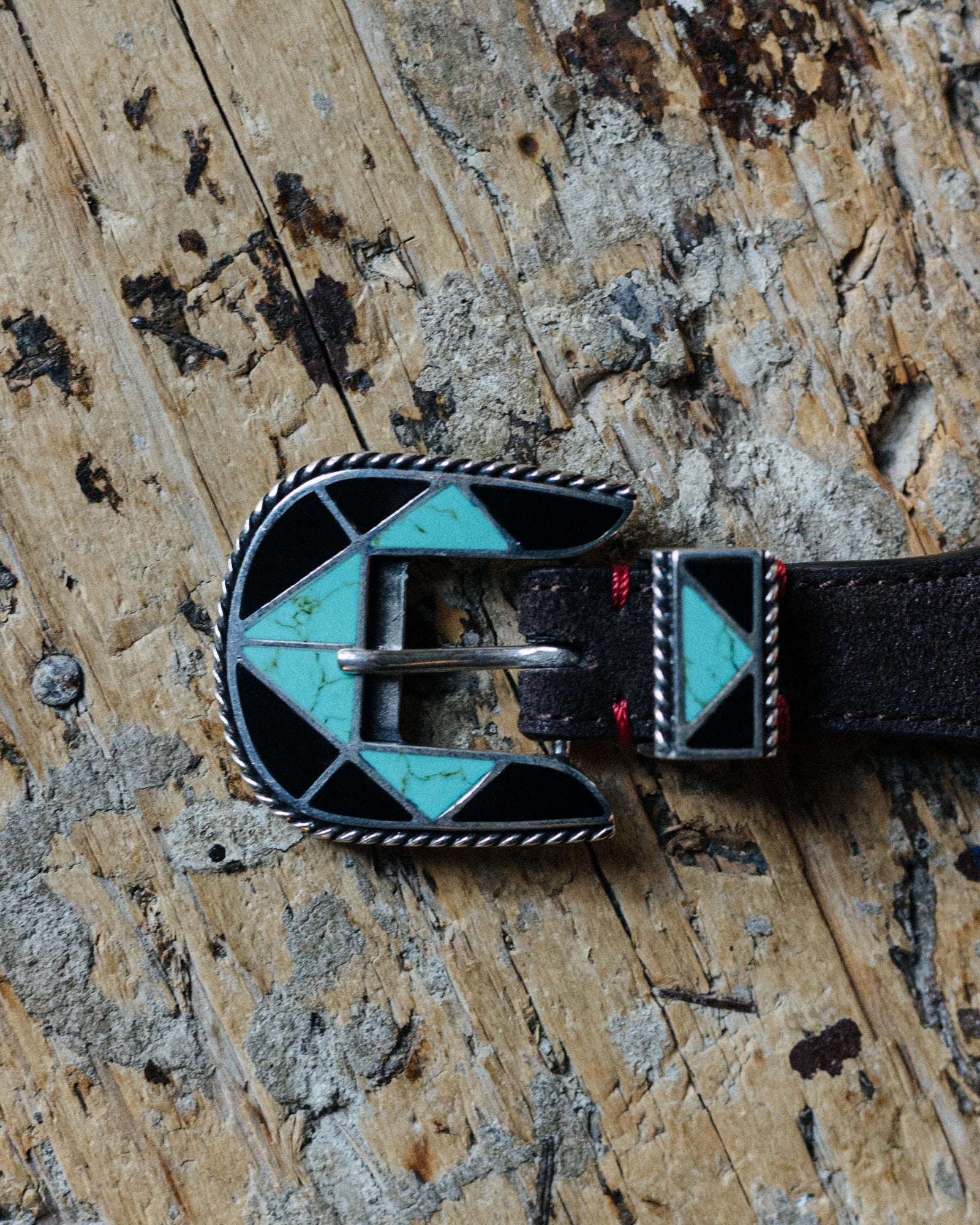 Kansas Cintura con Fibbia in Turchesi