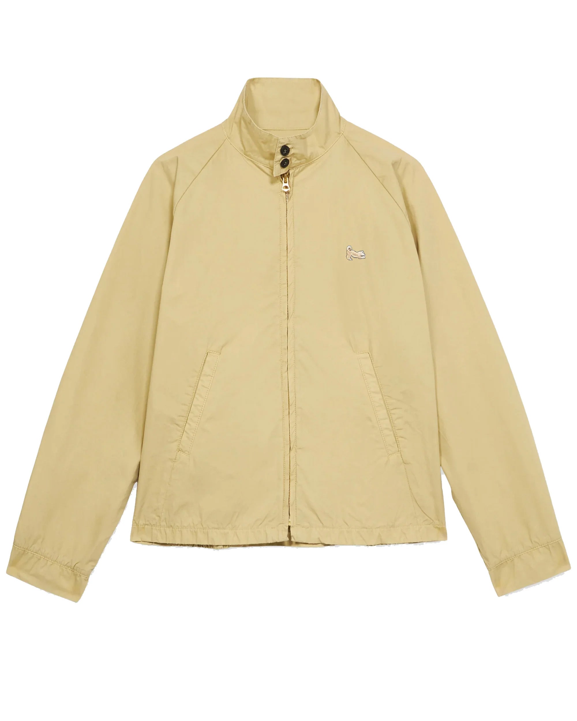 Carol Giacca Con Zip in Popeline di Cotone