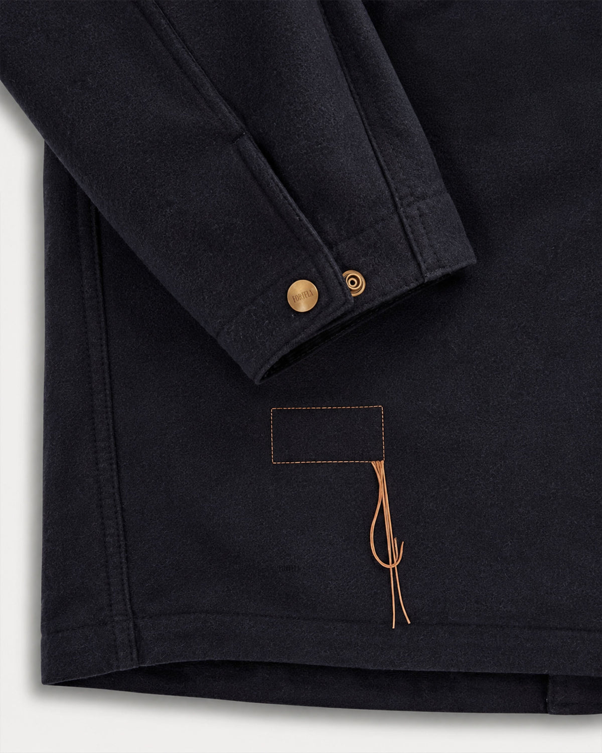 The Cacciatore Jacket in Casentino Virgin Wool - Manteco x Fortela