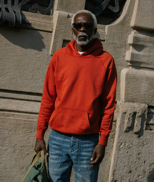 Vintagehood Felpa in Jersey Felpato Con Cappuccio