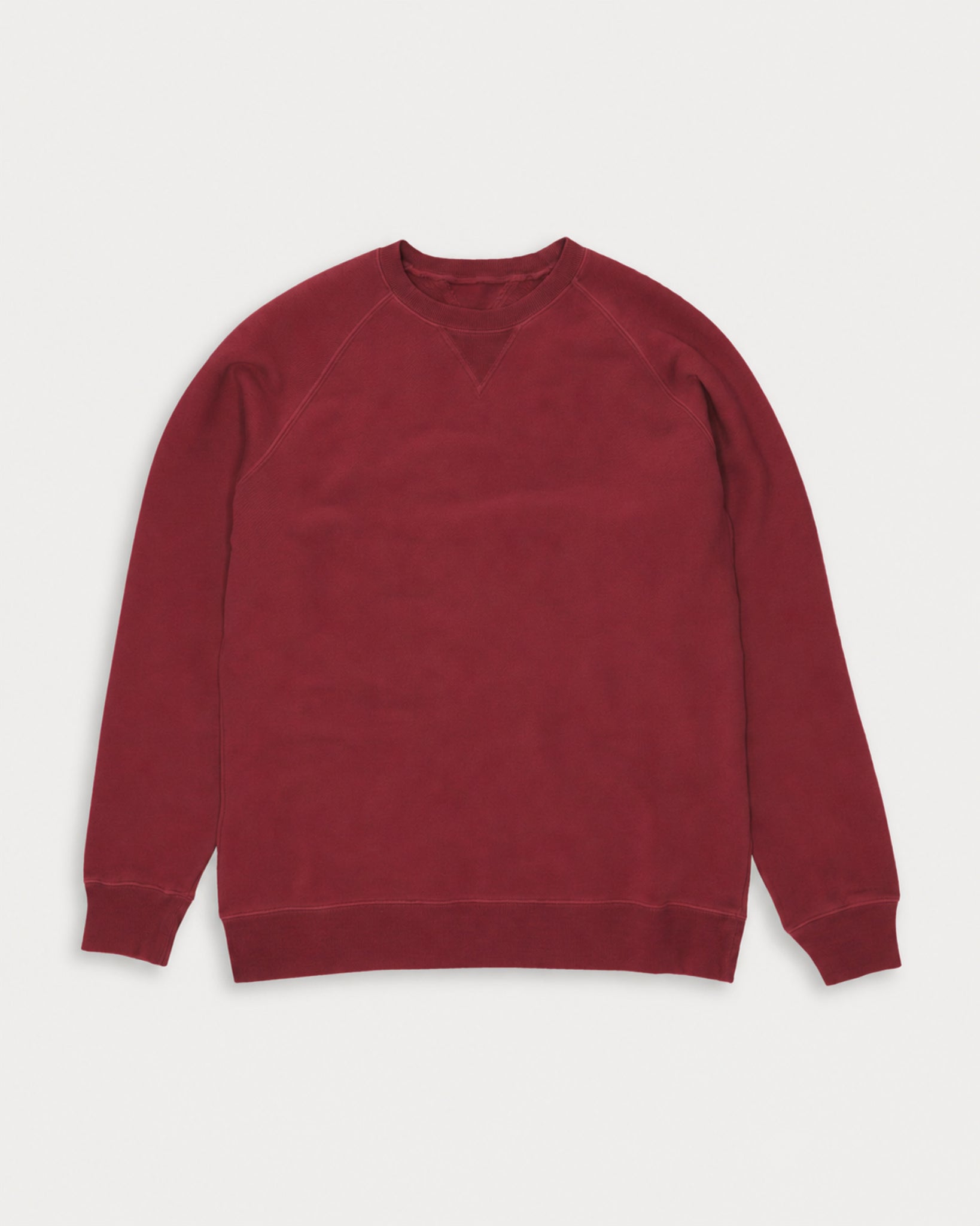 Harvard Felpa Girocollo in Jersey Garzato con taglio Raglan