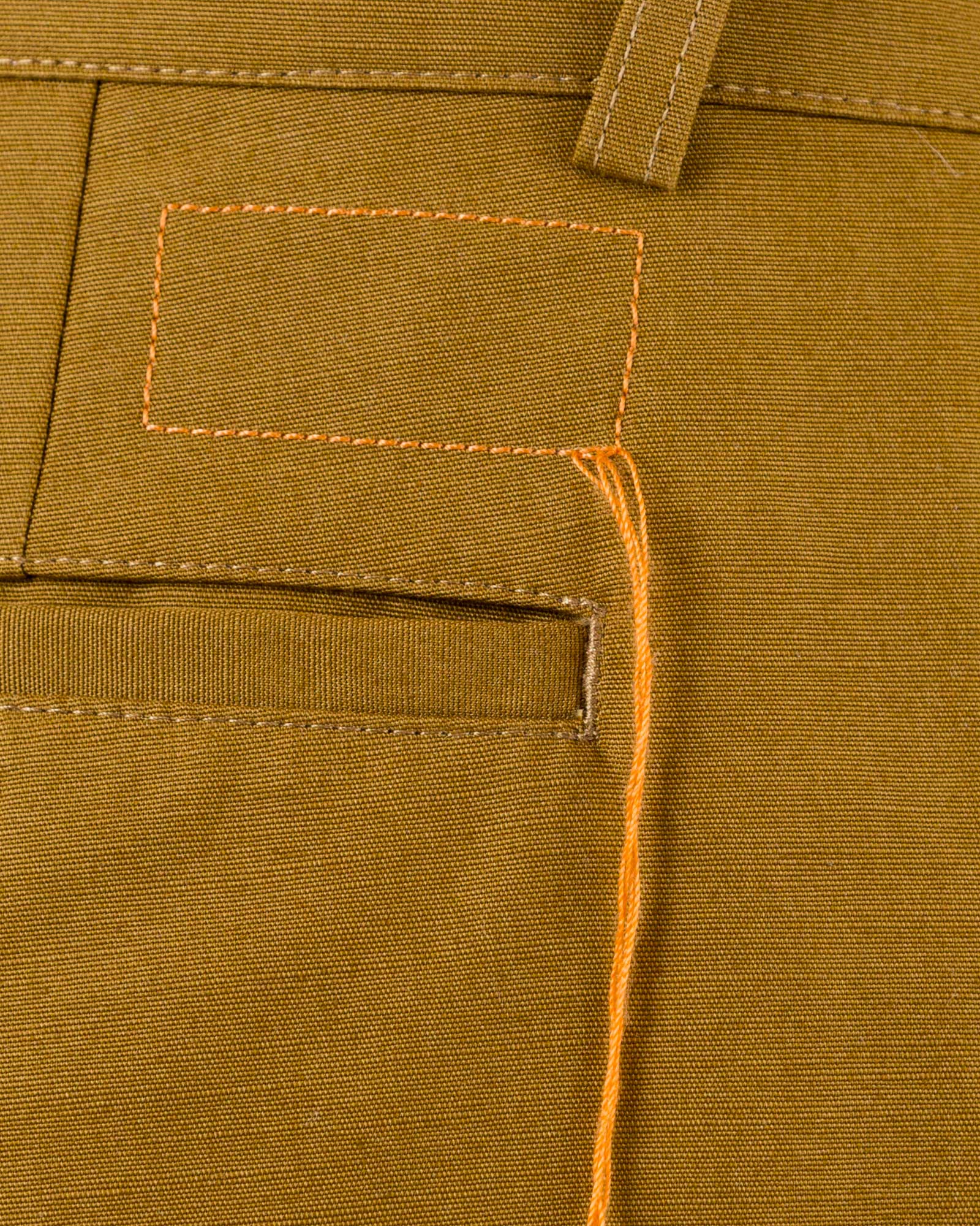 Maine Pantaloni In Canvas di Cotone