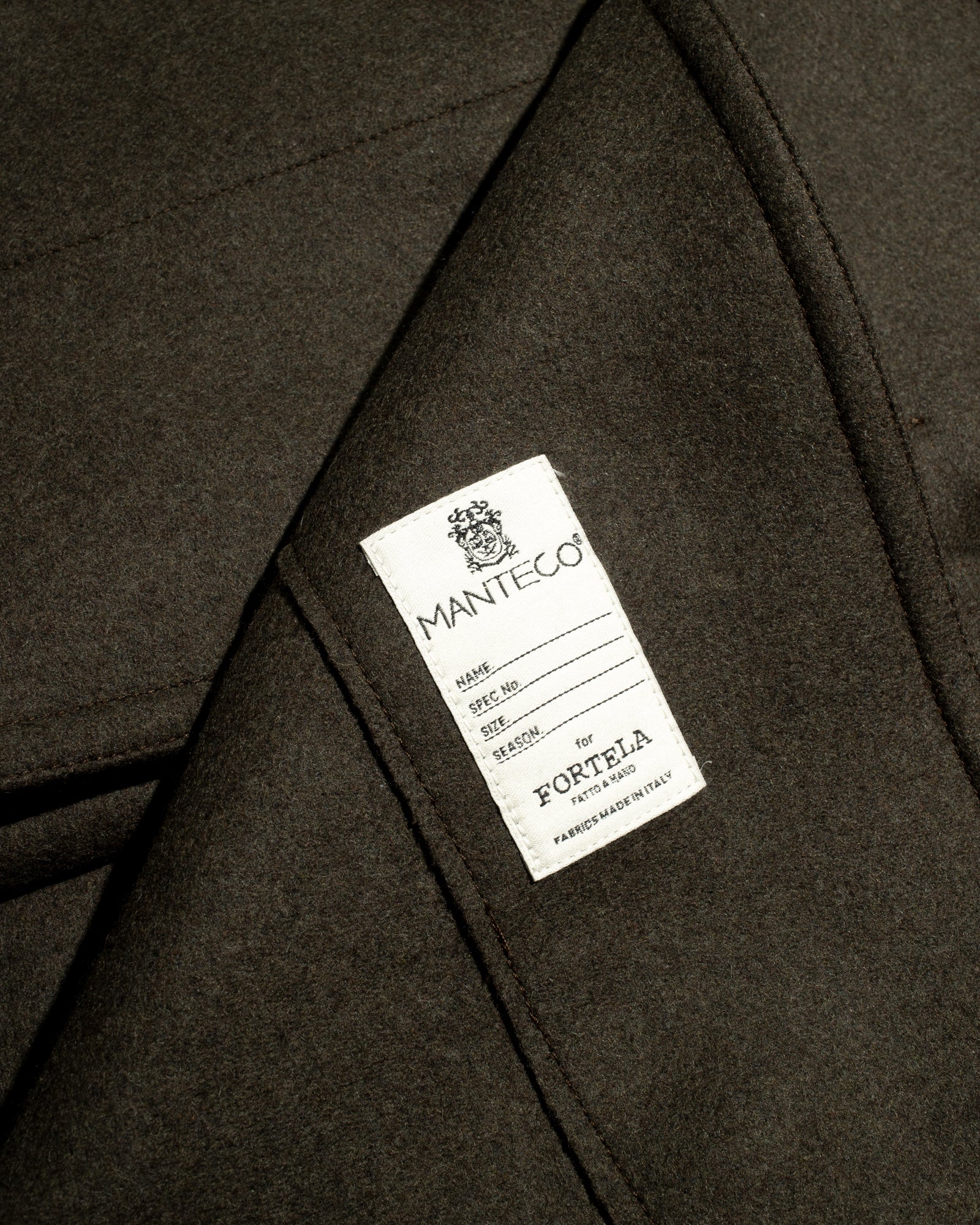 Balbo Coat Double-breasted Wool