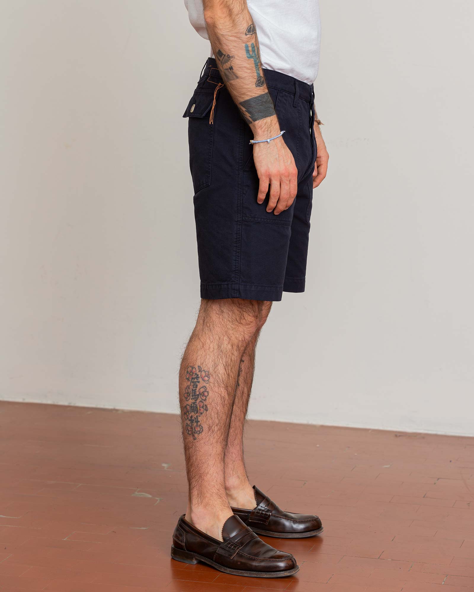 Rebelt Bermuda Con Tasche In Cotone