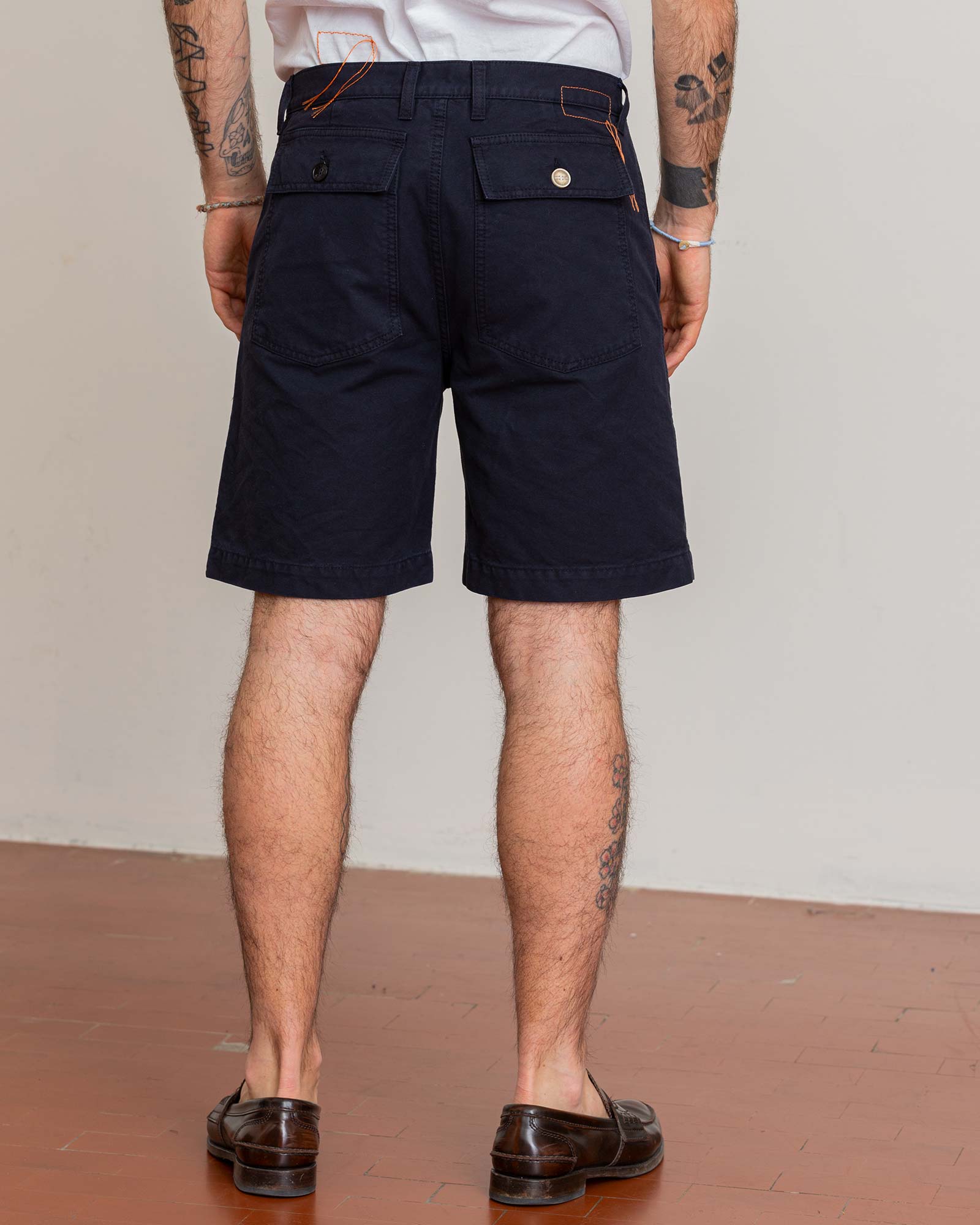 Rebelt Bermuda Con Tasche In Cotone