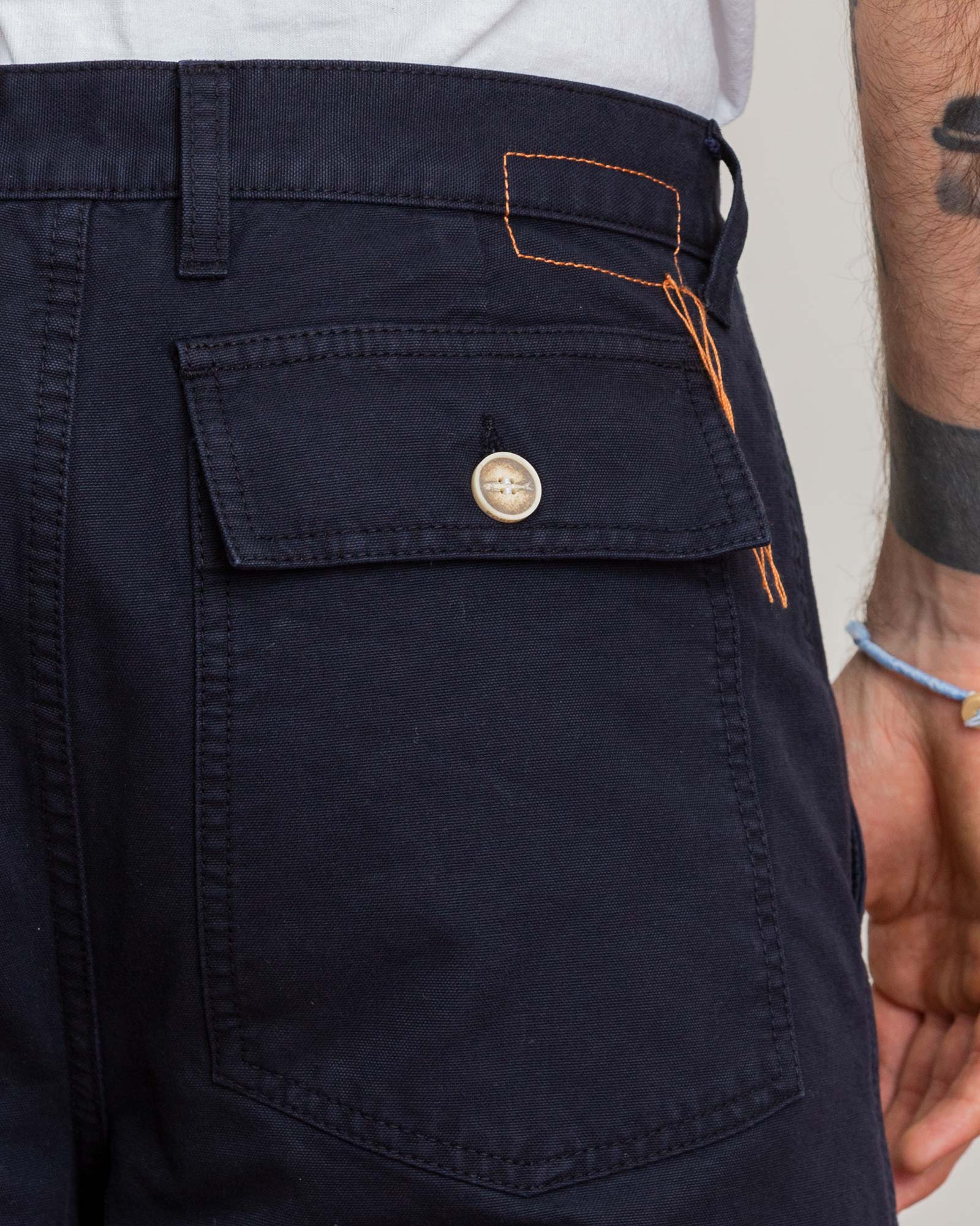 Rebelt Bermuda Con Tasche In Cotone