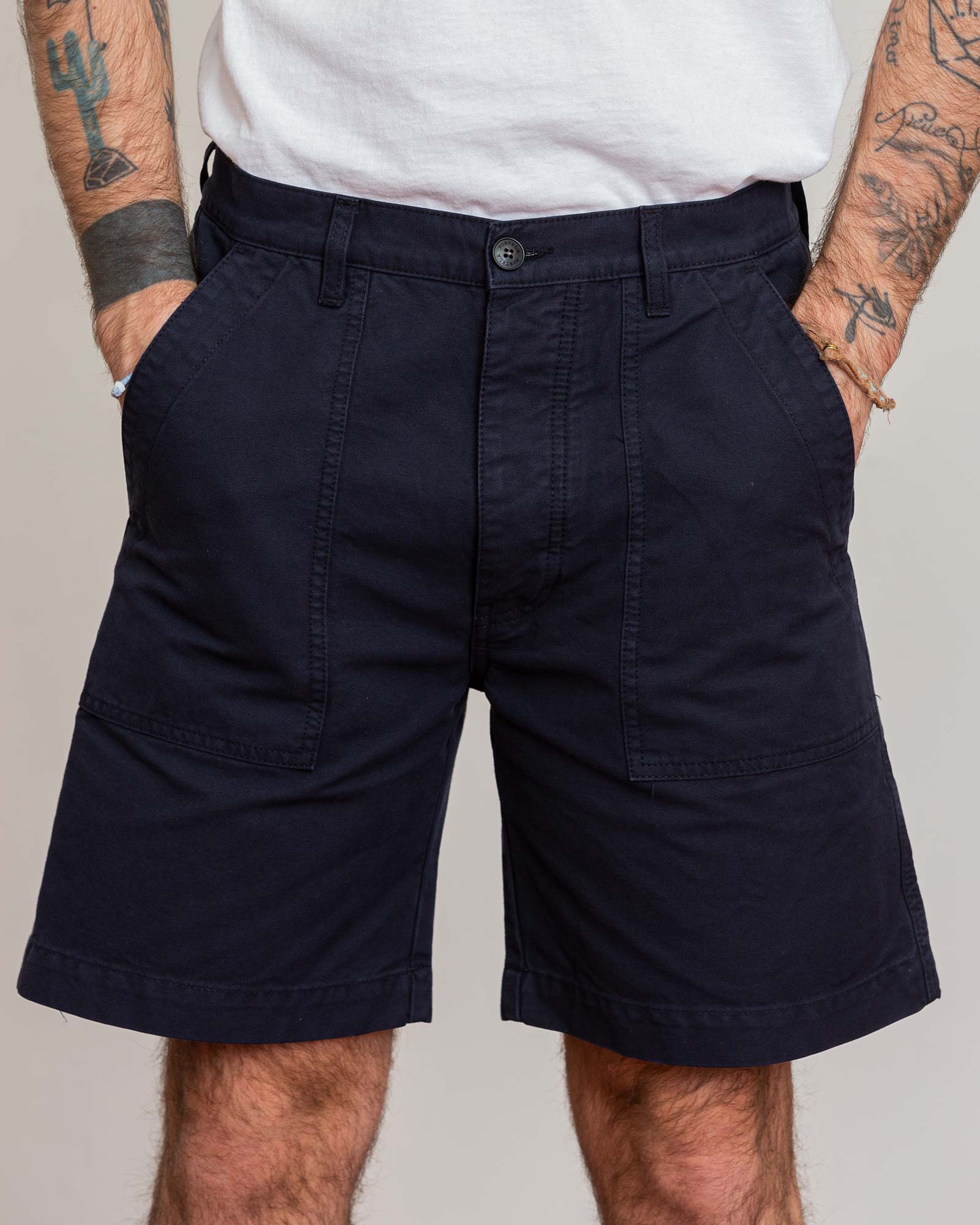 Rebelt Bermuda Con Tasche In Cotone