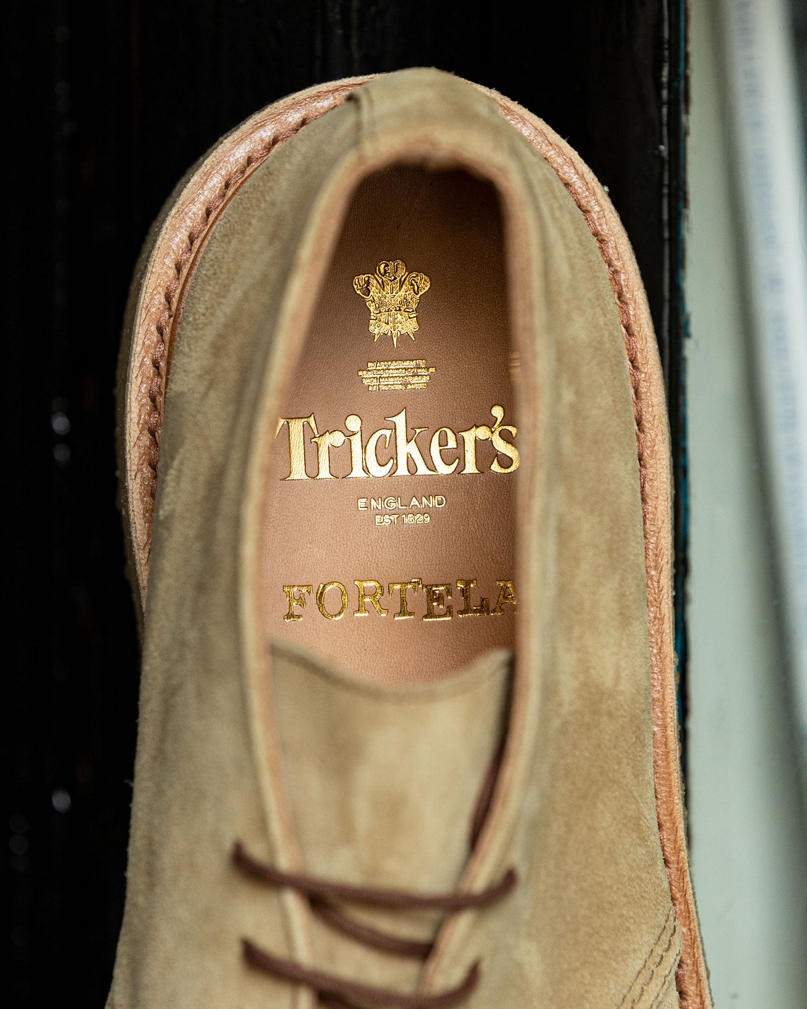 Trickers x Fortela Suede Leather Boots