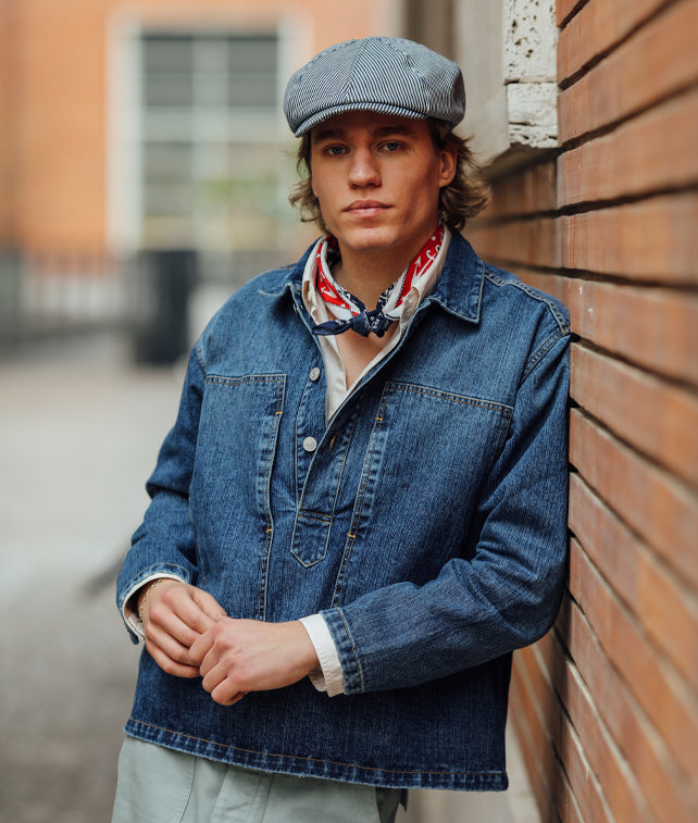 Fuego Overshirt In Denim Stone Wash