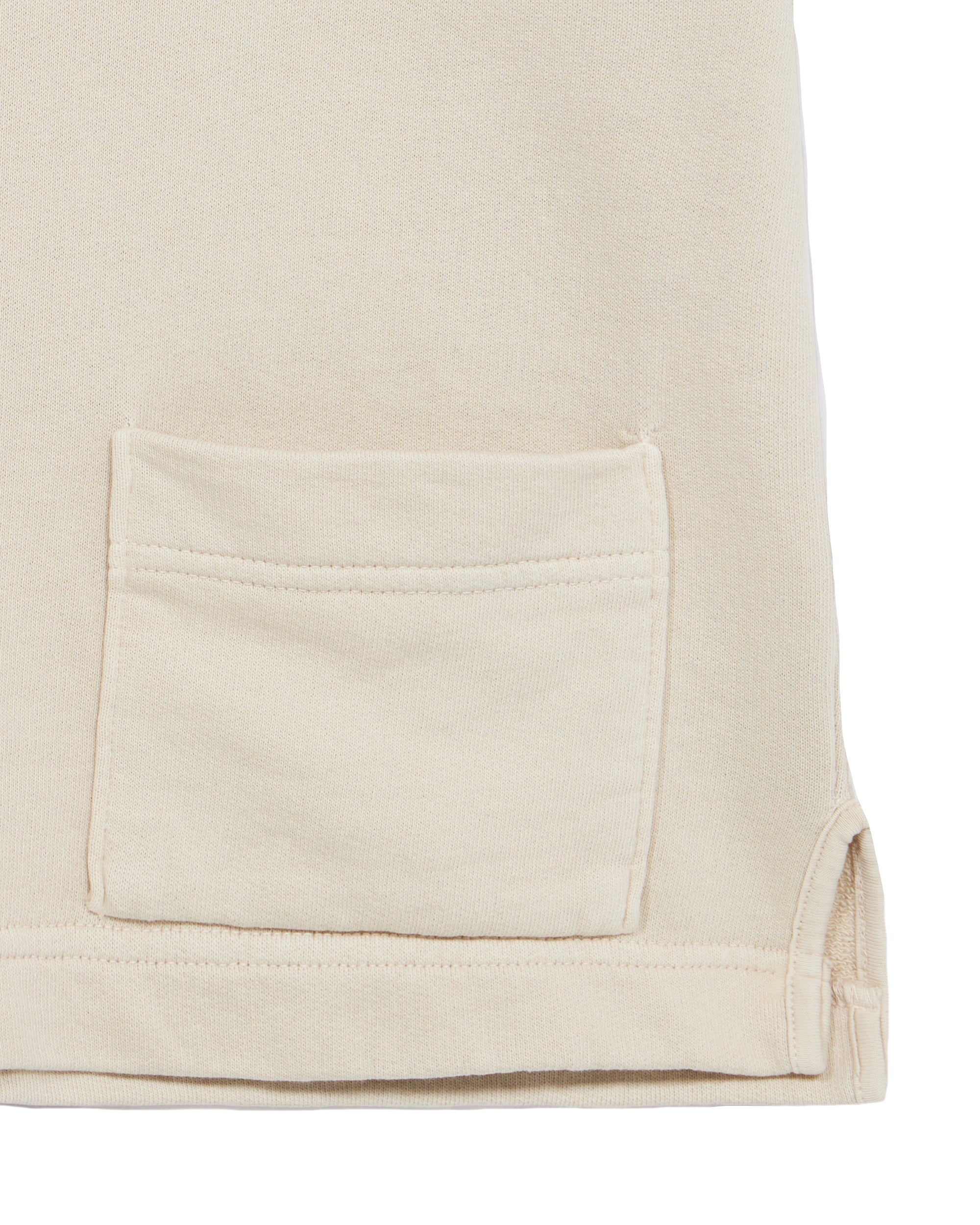 Grand Felpa in Jersey Garzato a Maniche Corte