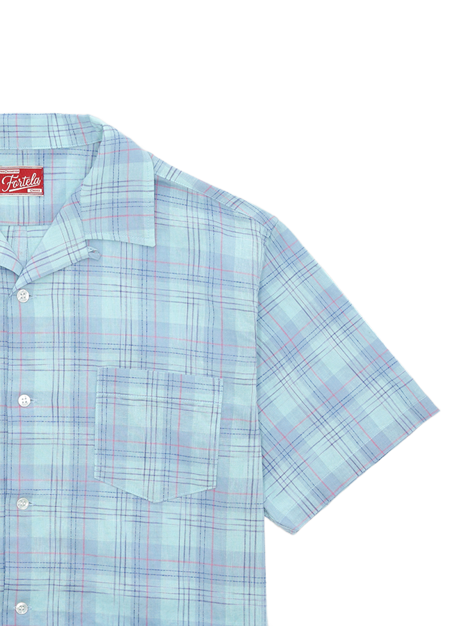 Strike Camicia Bowling In Cotone A Quadri