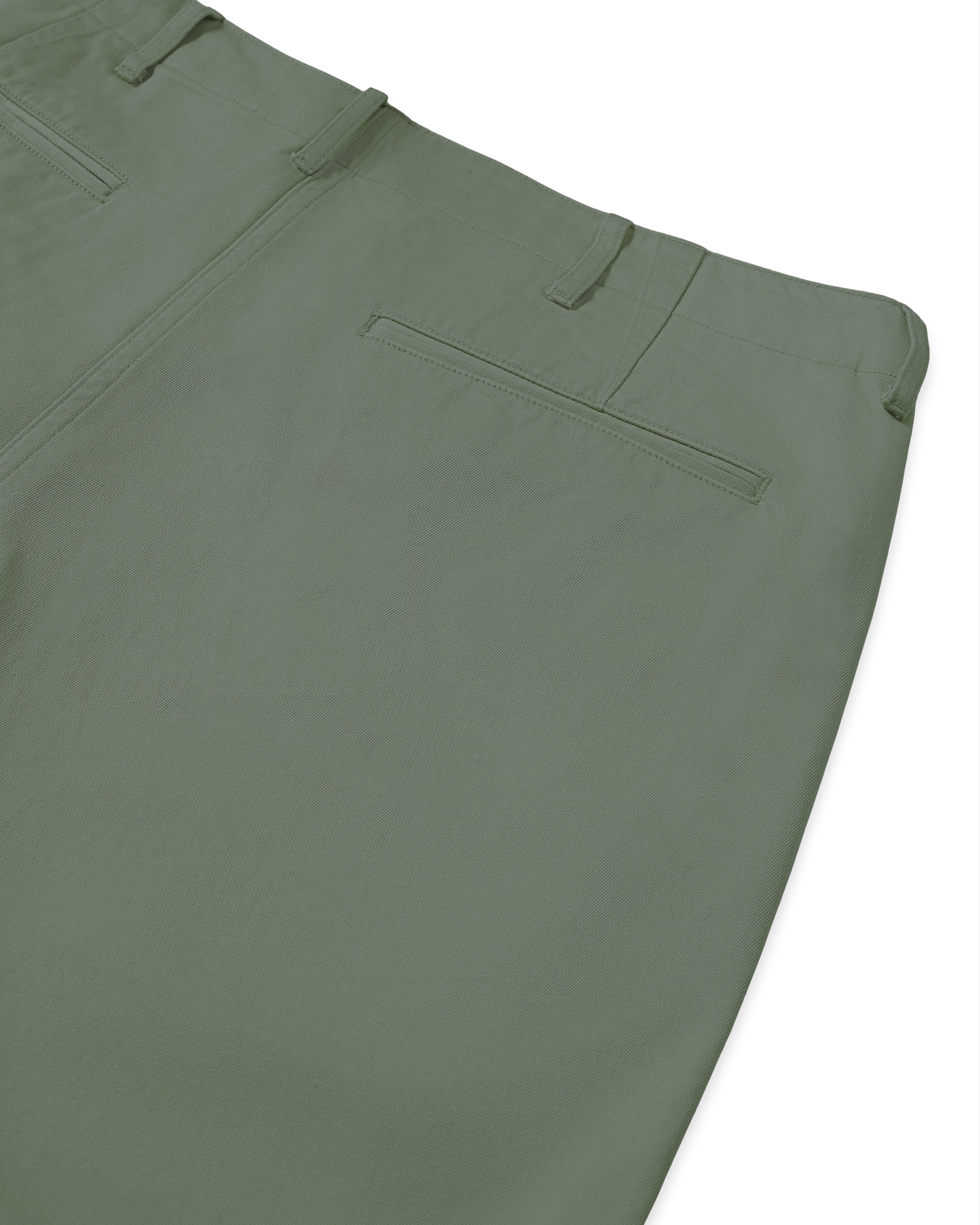 Officer Trousers Chino Cotton Satin