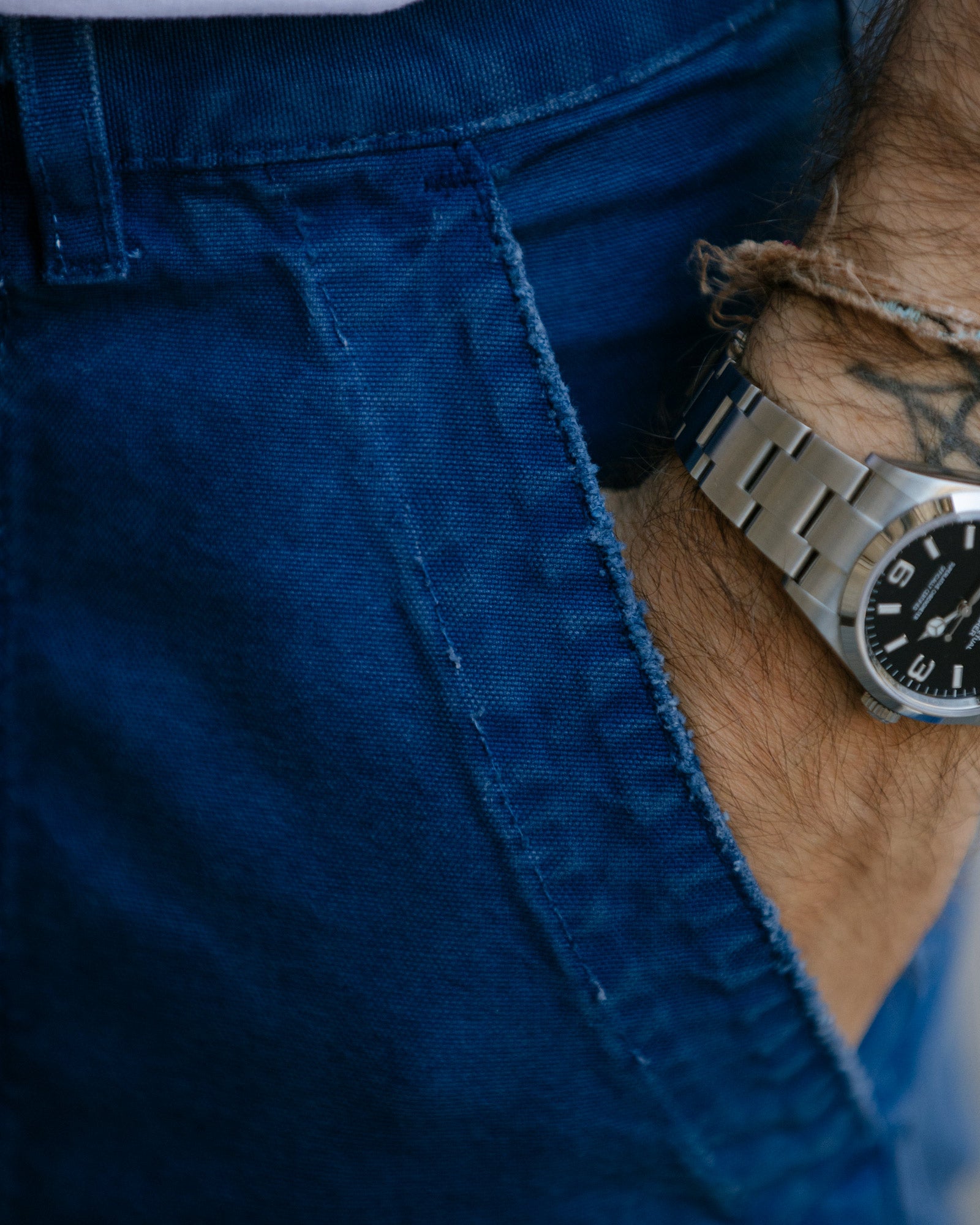 Rebelt Bermuda Con Tasche In Cotone