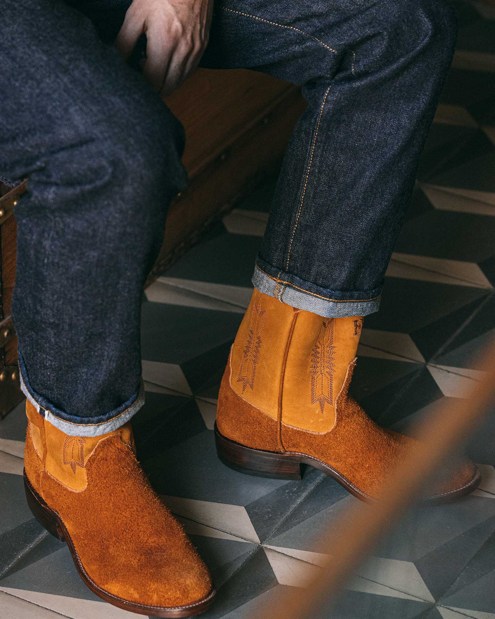 Riosboots Stivali in Pelle Scamosciata