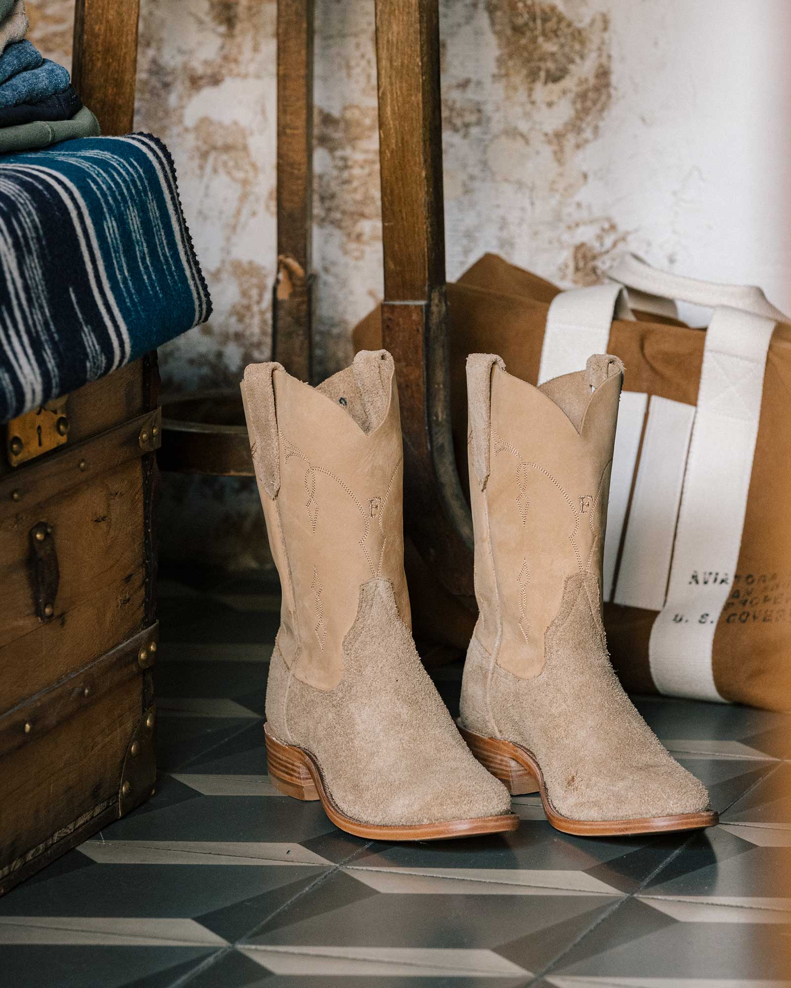 Riosboots Stivali in Pelle Scamosciata