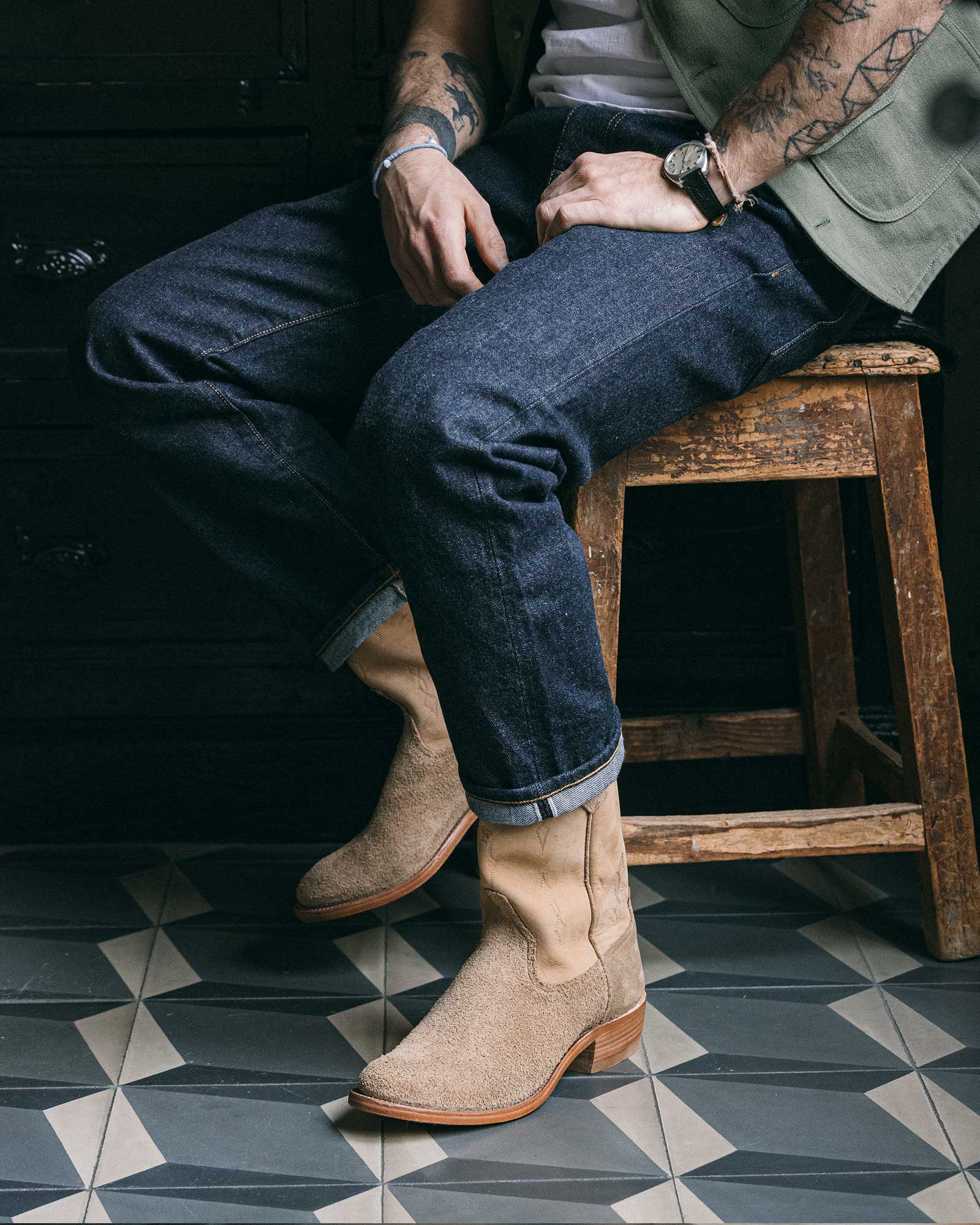 Riosboots Stivali in Pelle Scamosciata