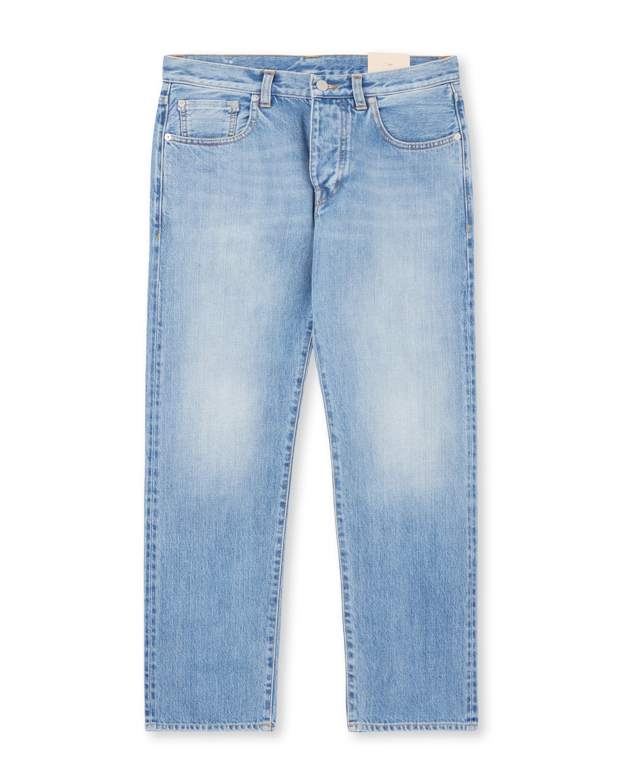 965 John Japan Denim Cimosato 5 Tasche Regular Fit Bleach Wash