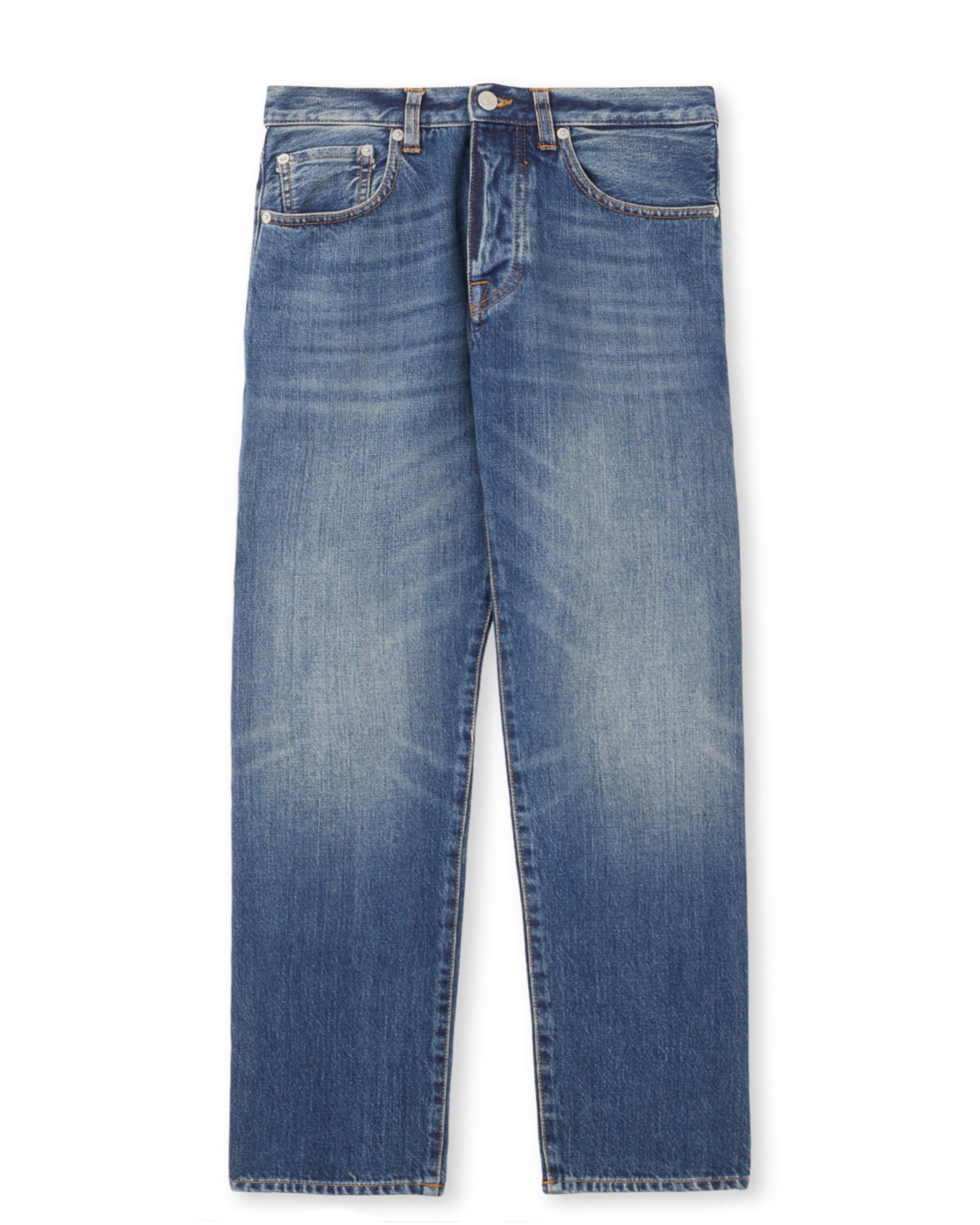 965 John Japan Denim Cimosato 5 Tasche Regular Fit Bleach Wash