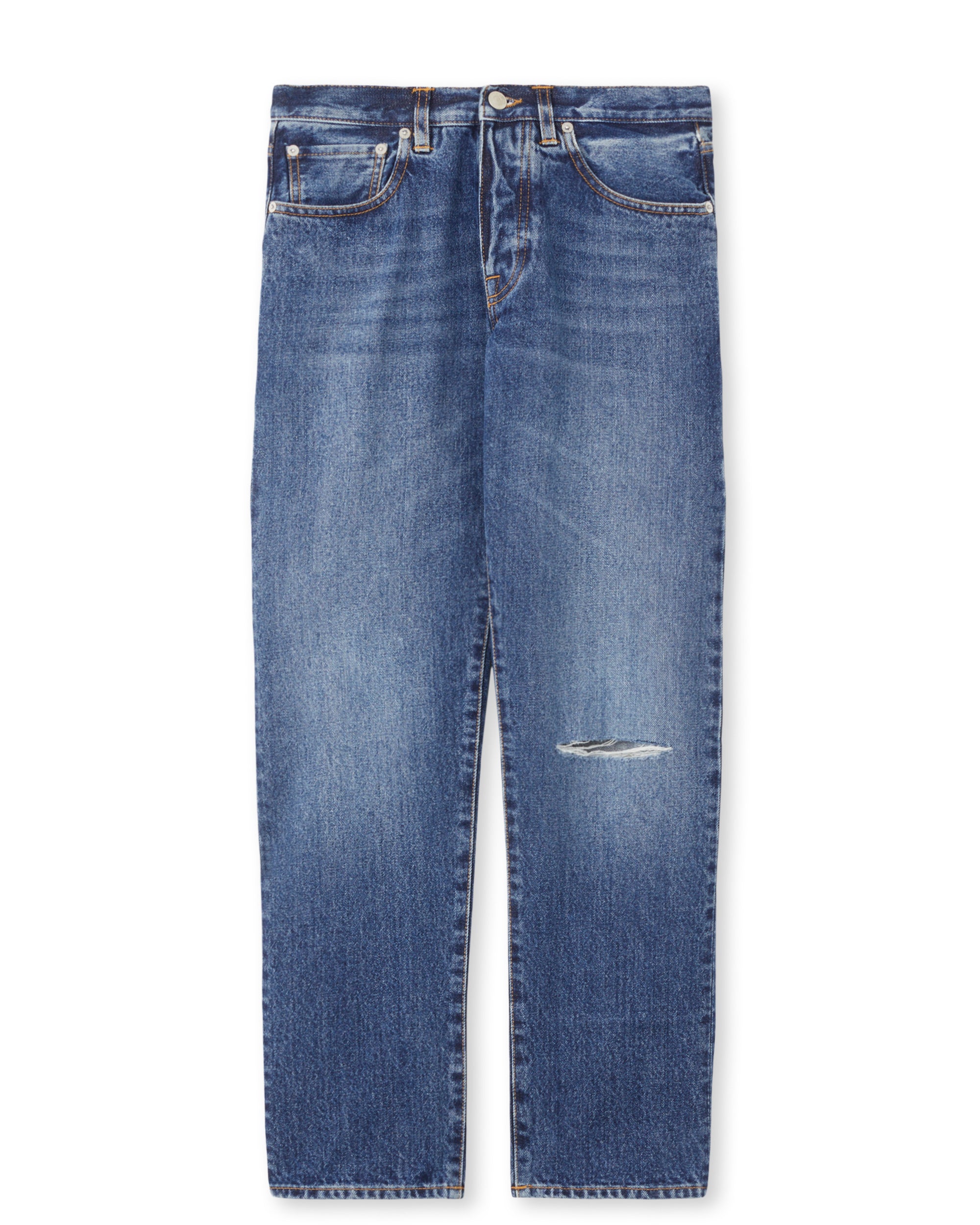 965 John Pantaloni 5 Tasche in Denim Stone Wash