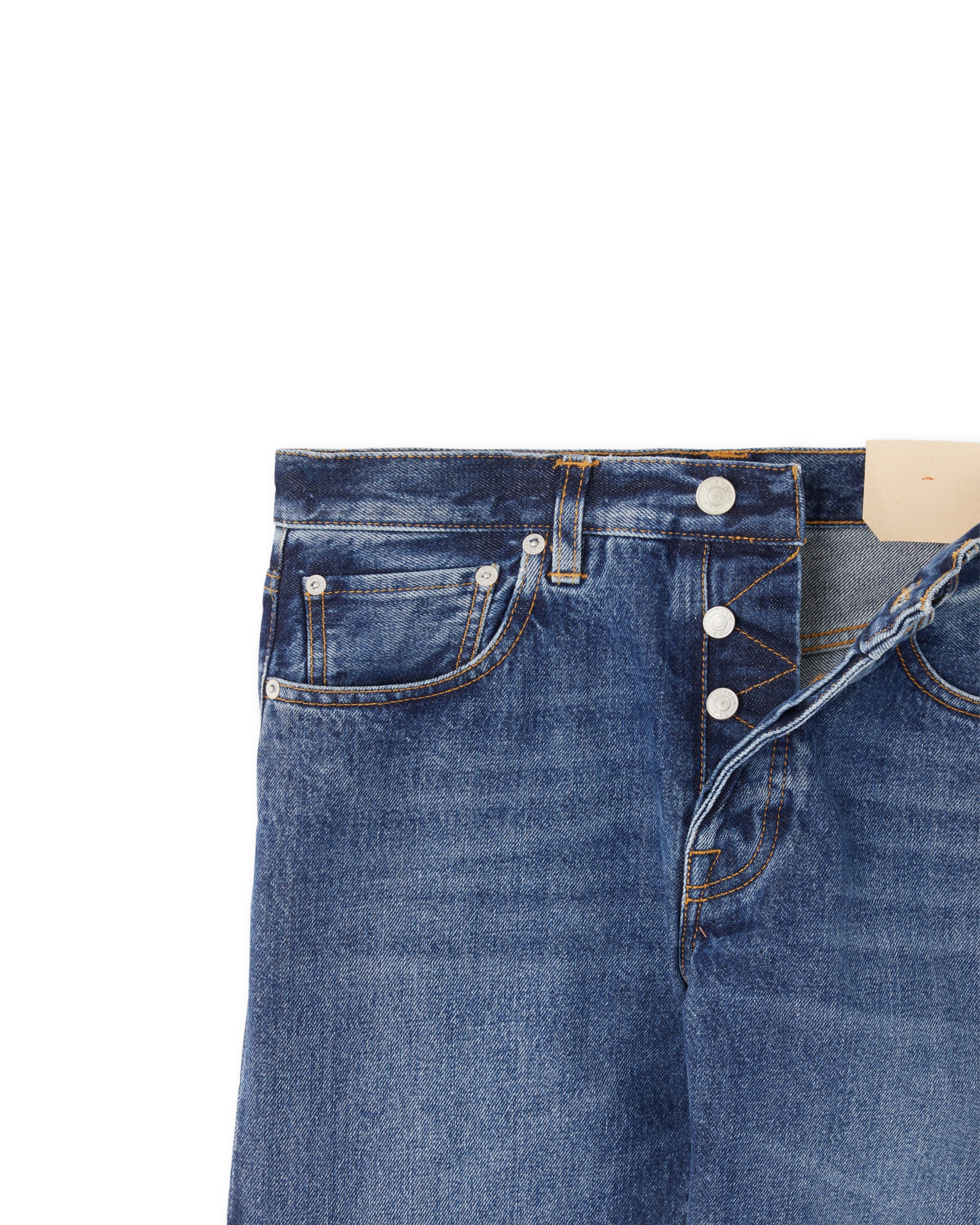 965 John Pantaloni 5 Tasche in Denim Stone Wash