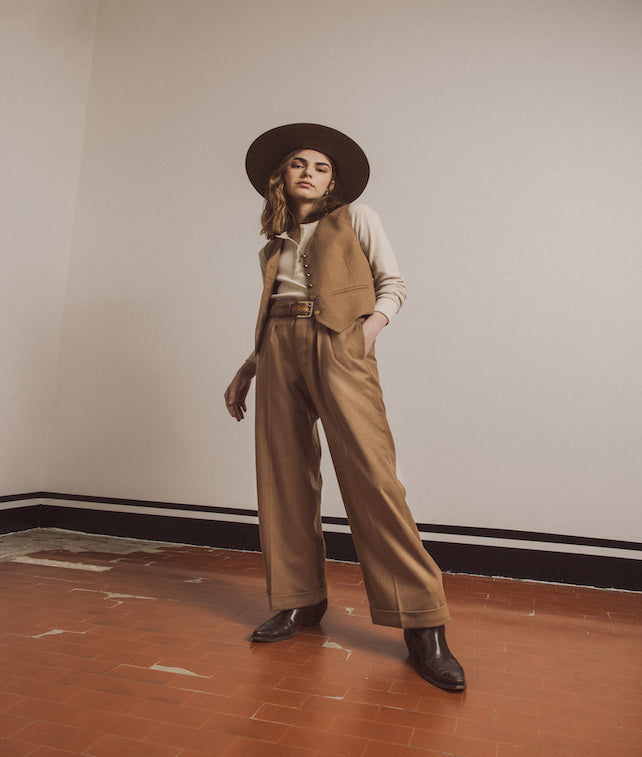 Josephine Pantaloni Vita Alta Con Pences