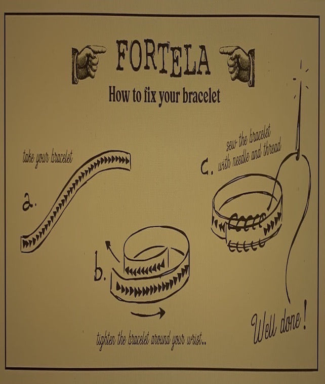 Bandanabracelet Braccialetto con Bandana