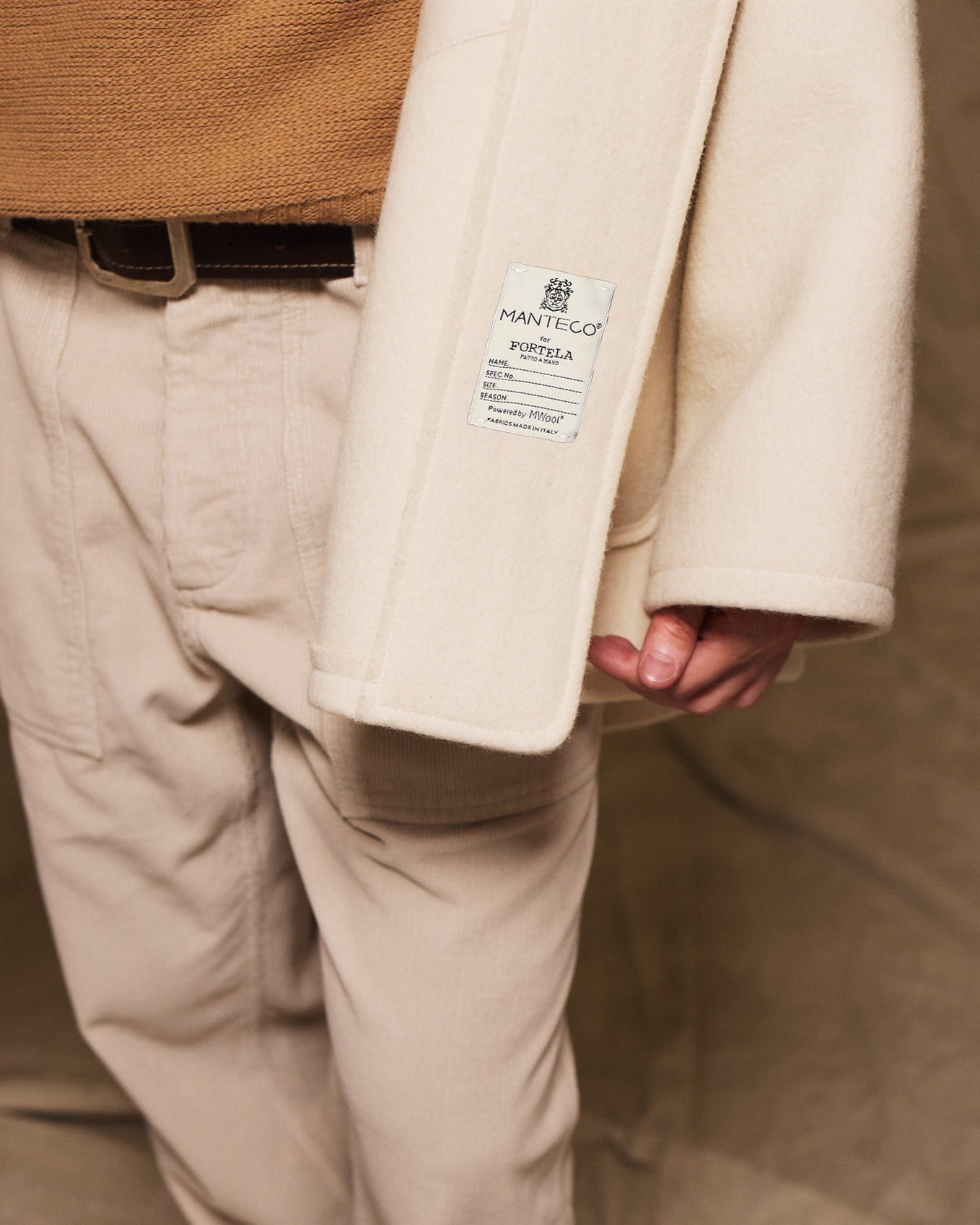 Duffle Giacca In Lana Vergine