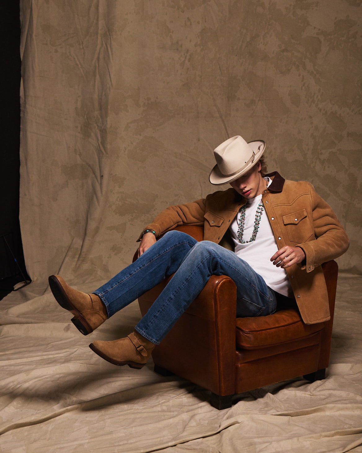 Shearl Giacca Texana In Montone