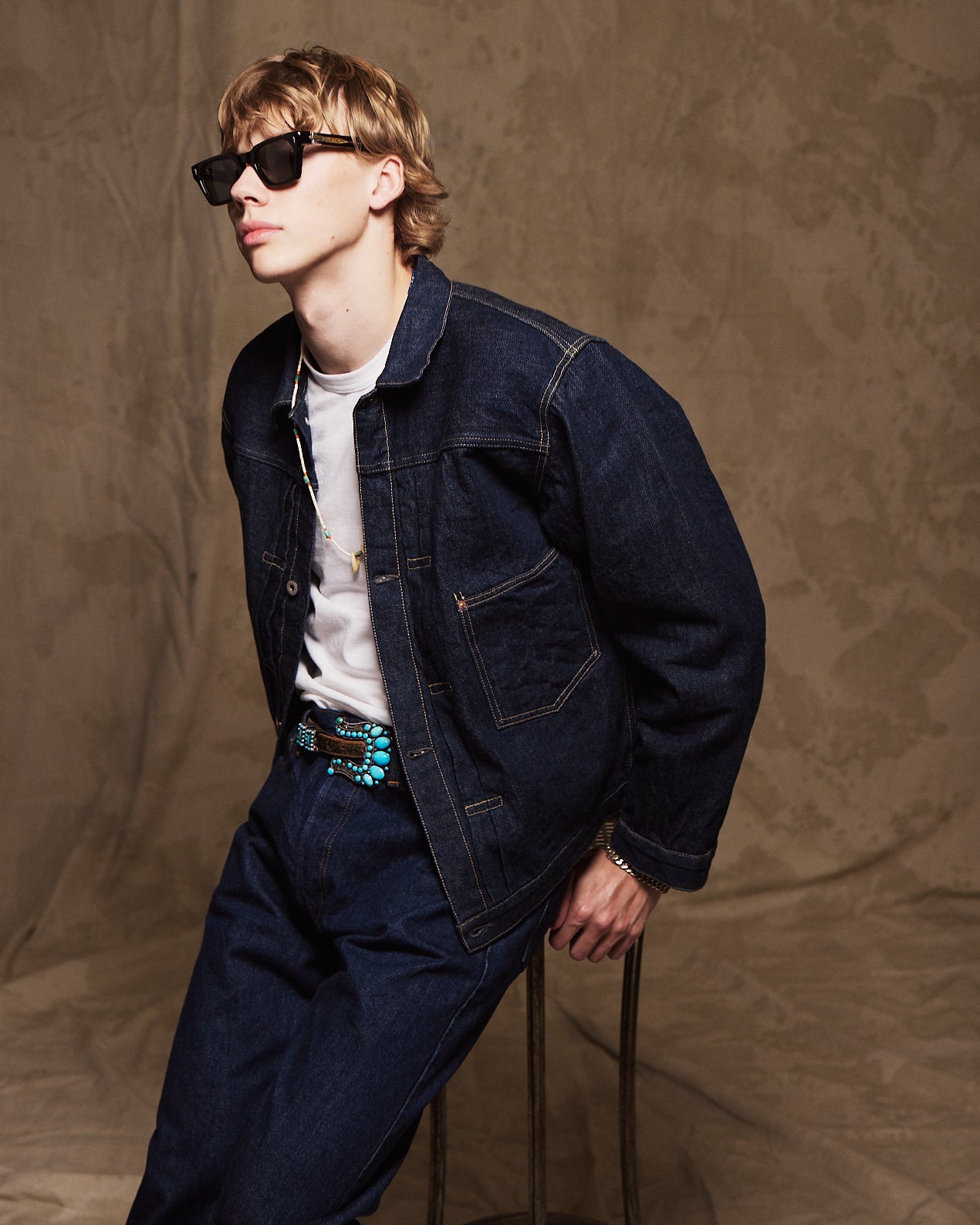 Buddy Giacca in Japan Denim Cimosato Indigo Rinse