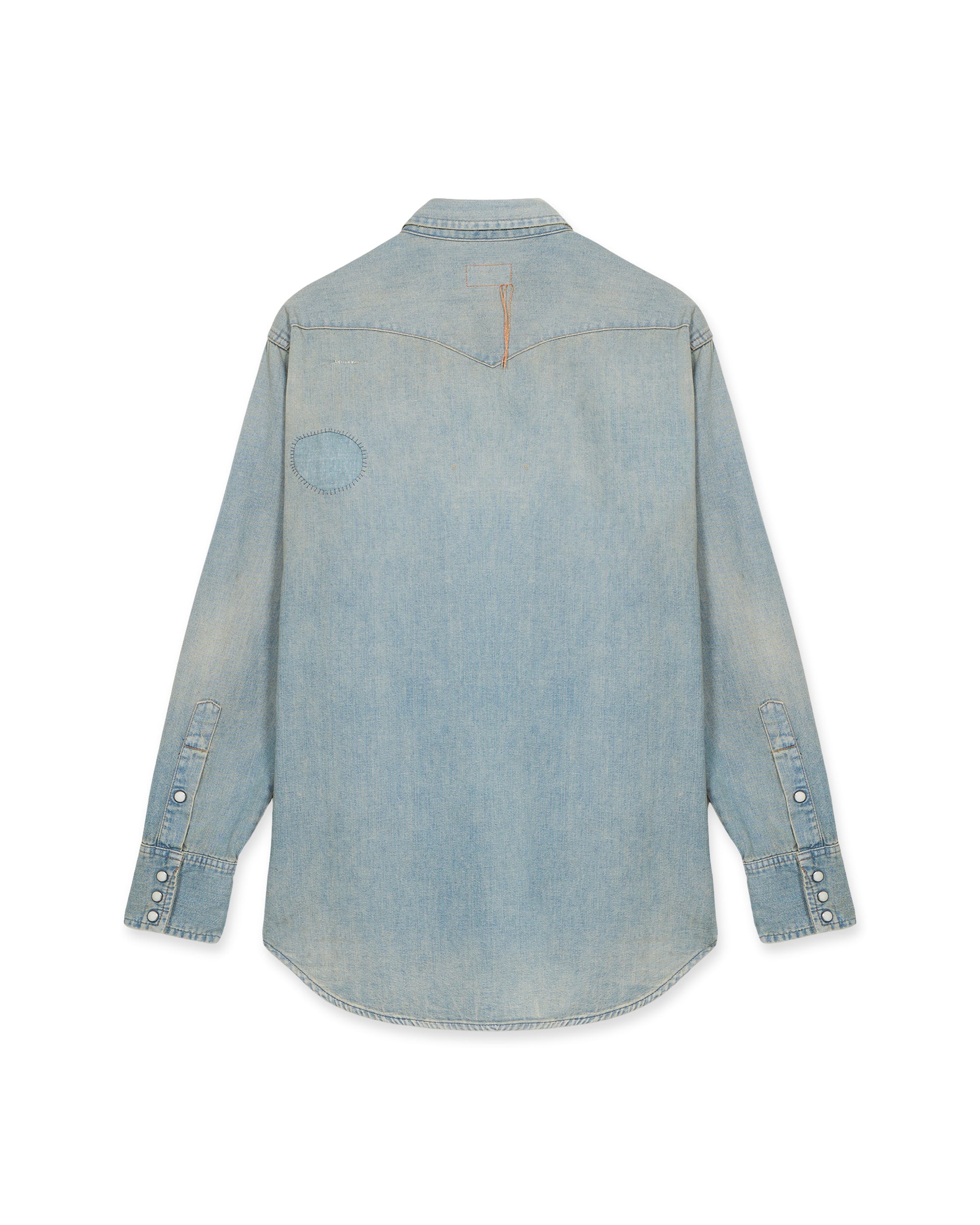 Jennyvint Camicia In Denim Custom Wash