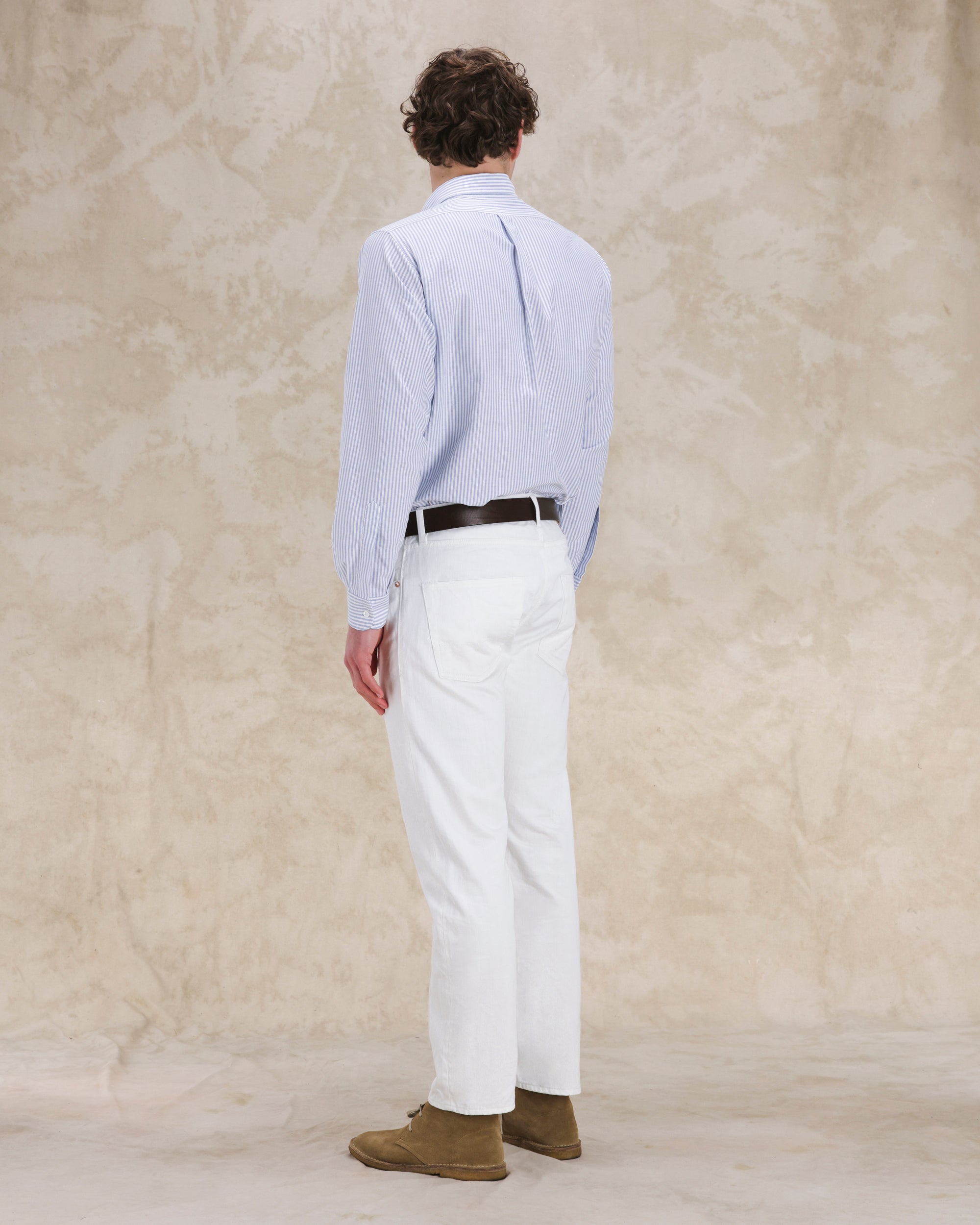 356 Jaky Japan Denim Cimosato 5 Tasche Regular Fit White