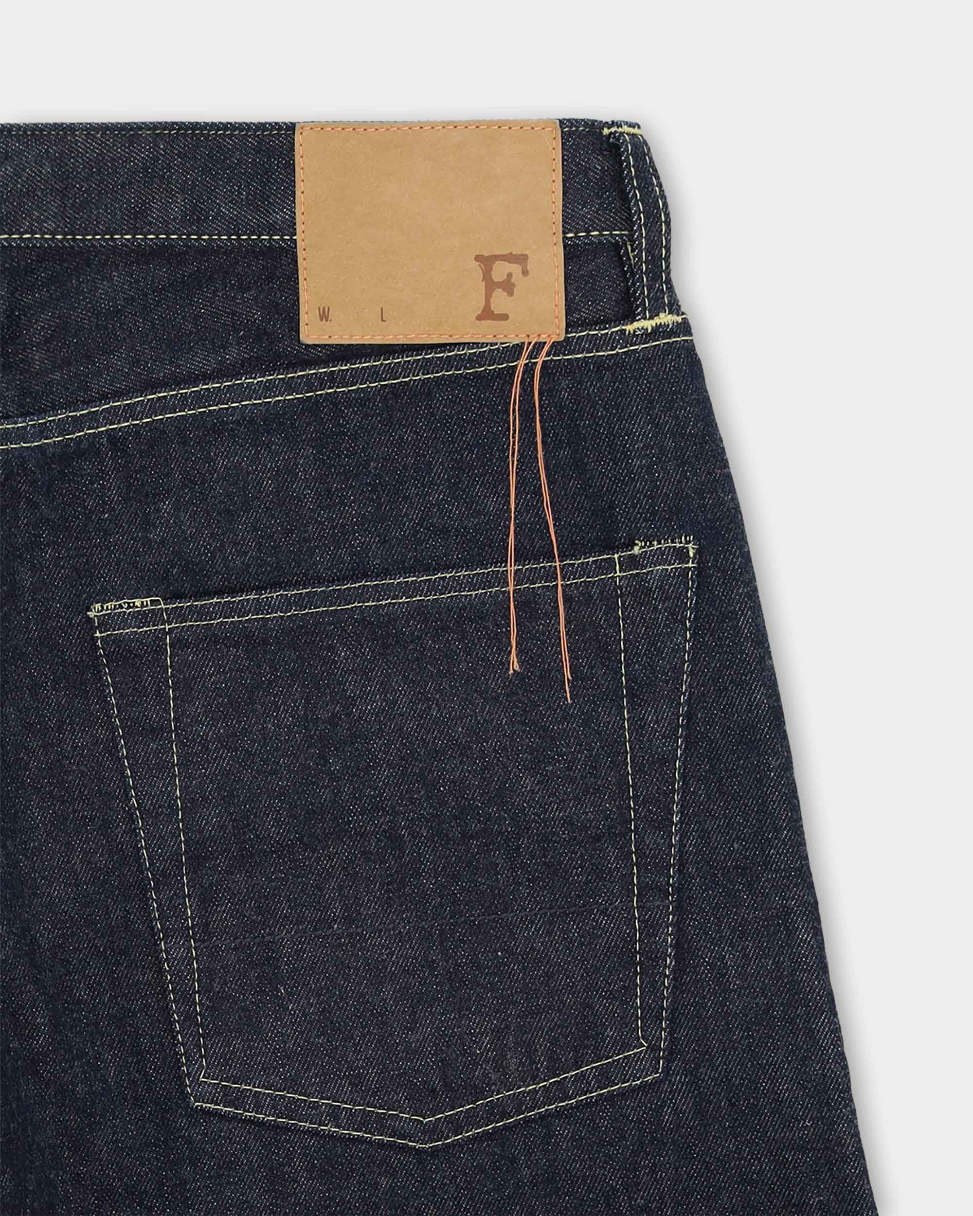 356 Jaky Japan Denim Cimosato 5 Tasche Regular Fit Indigo Rinse - L33''