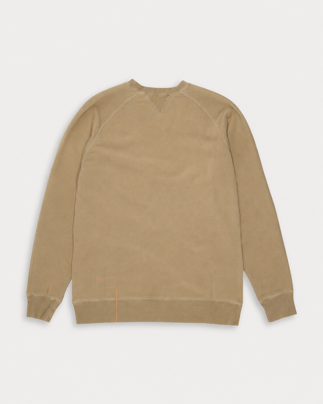 Harvard Crew Neck Fleece Jersey Sweatshirt with Raglan Sleeves
