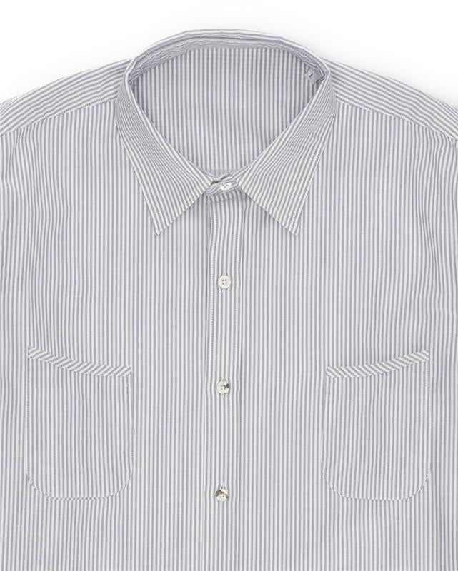 Liam Camicia In Cotone Con Taschino Stondato