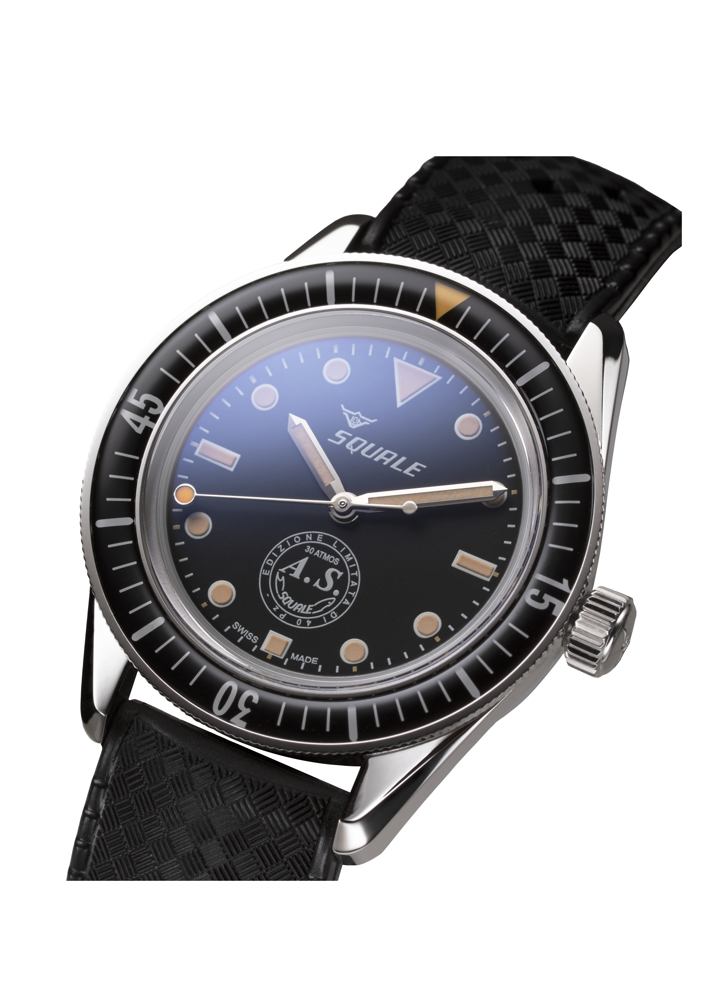 AS x Squale Quadrante Nero