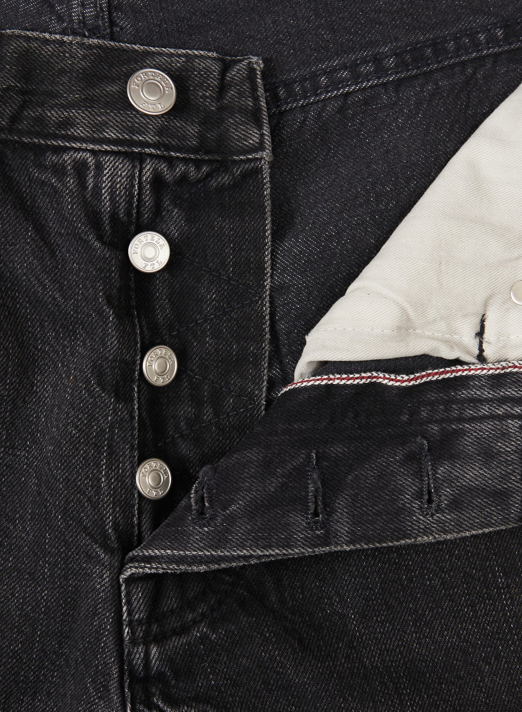 965 John Japan Denim Cimosato 5 Tasche Regular Fit Grey