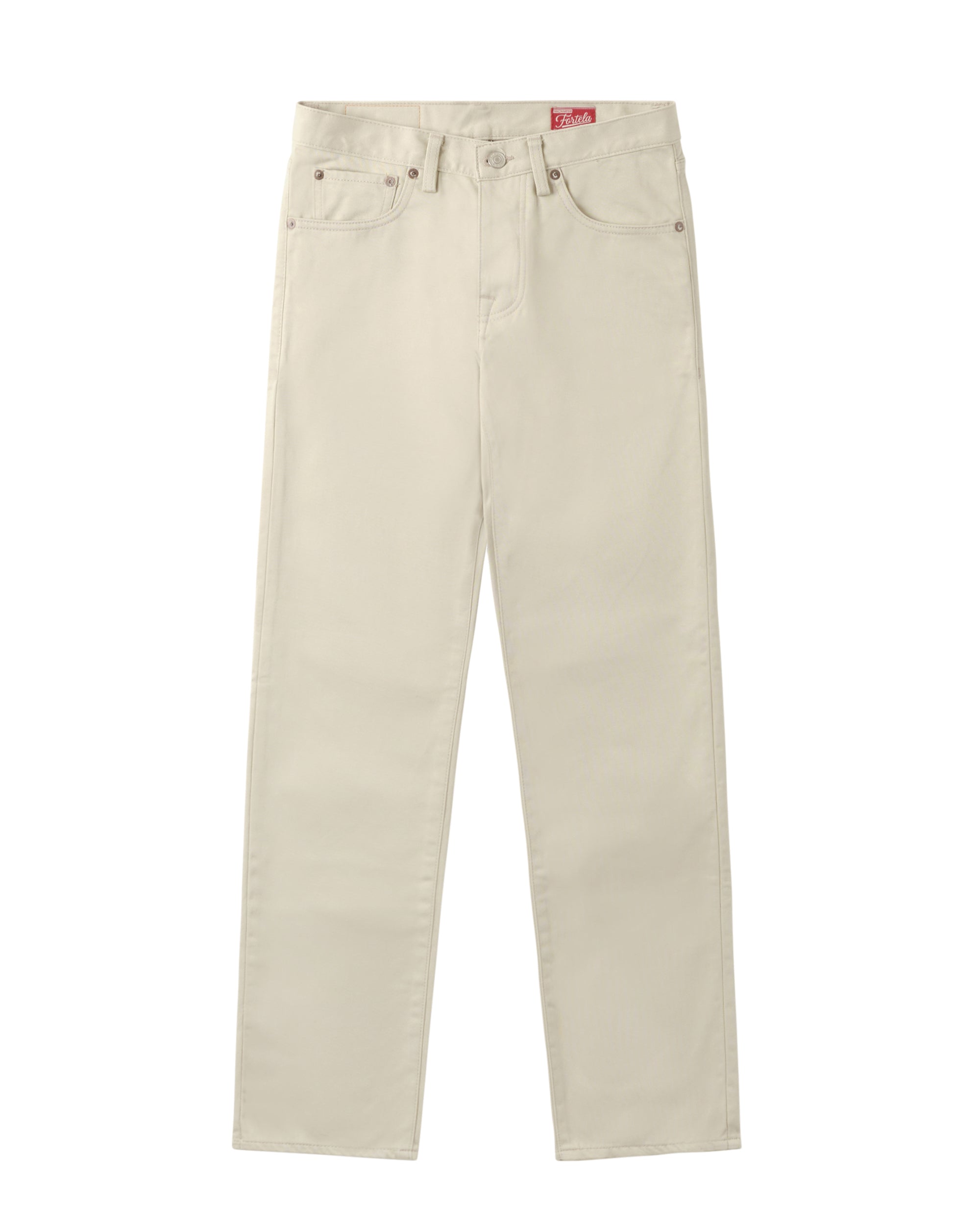 913 Superjohn Denim 5 Tasche In Cotone Satin