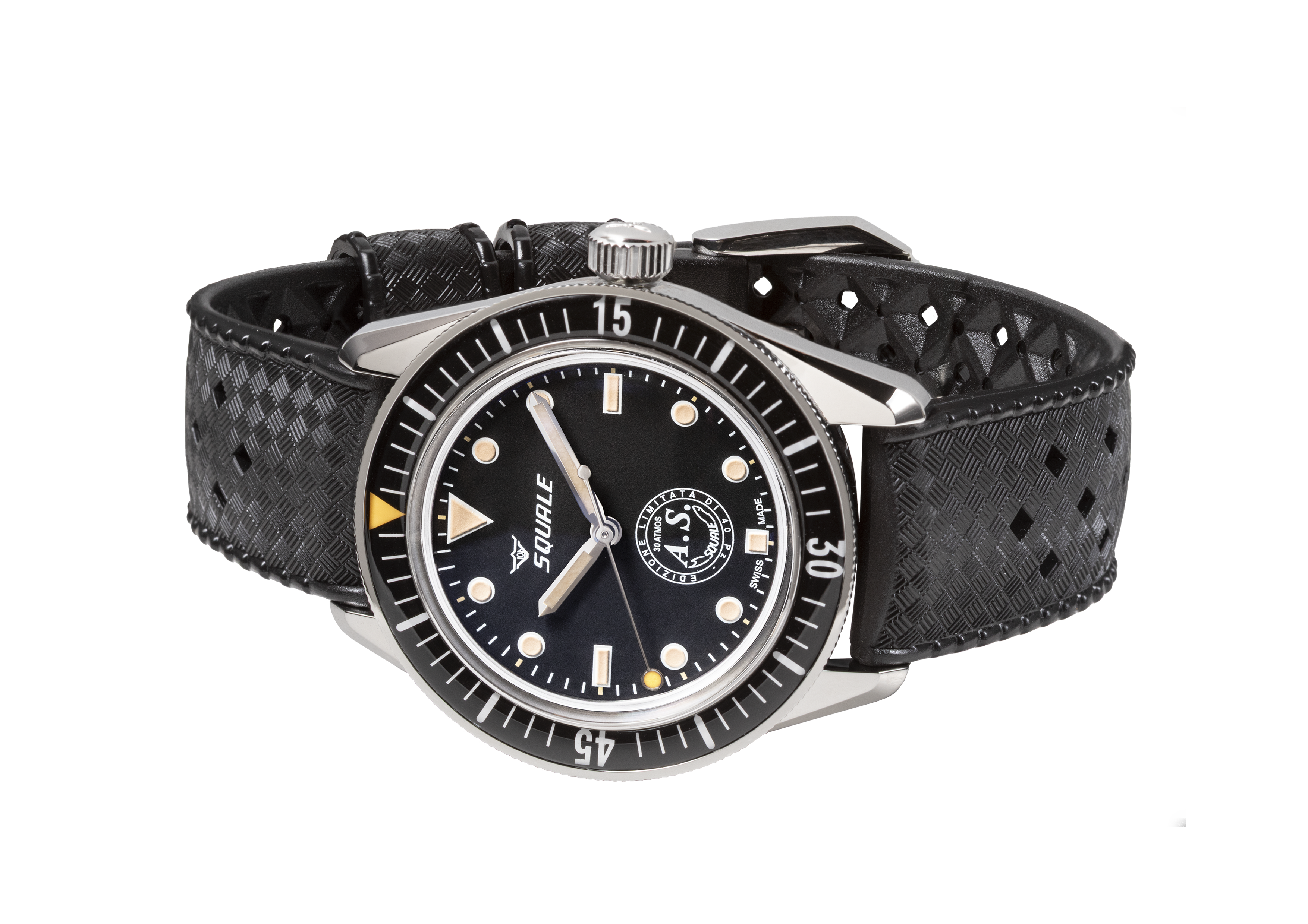 AS x Squale Quadrante Nero