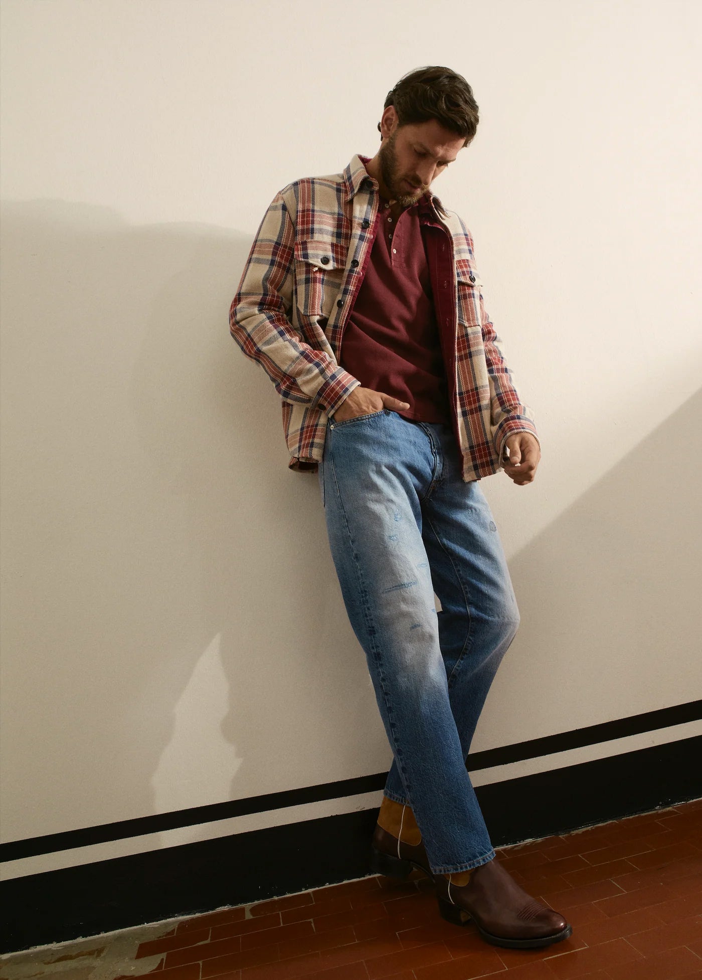 Five Pockets Denim Pants