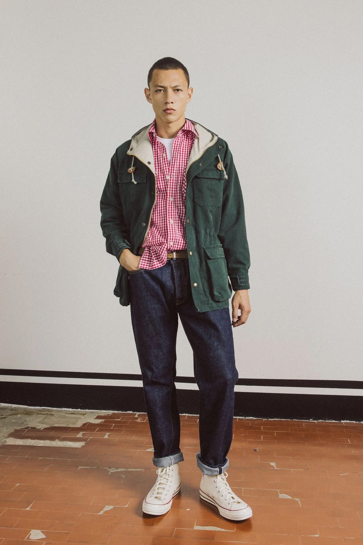 Five Pockets Denim Pants