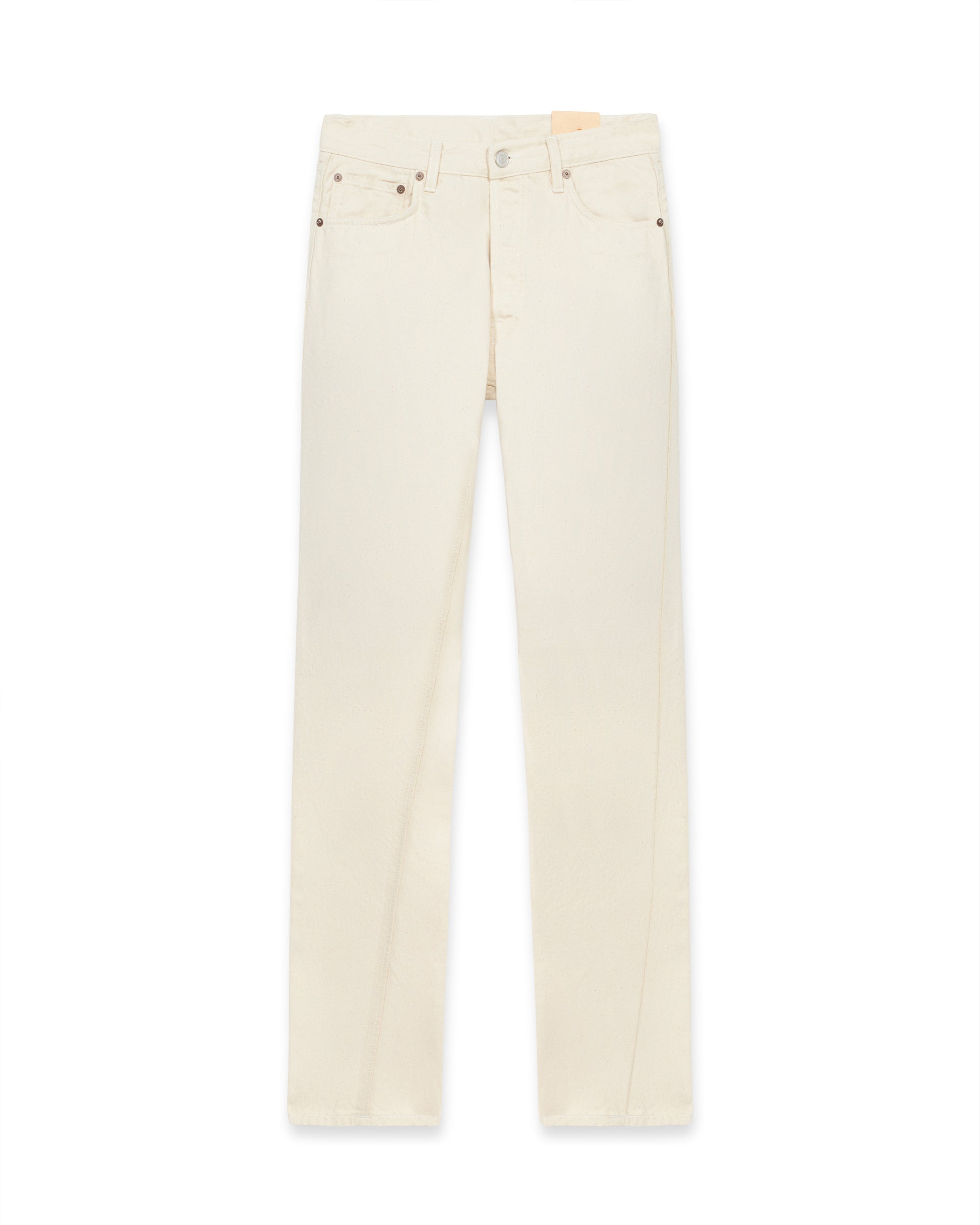 912 Johnds Japan Denim Cimosato 5 Tasche Slim Fit Ecru'