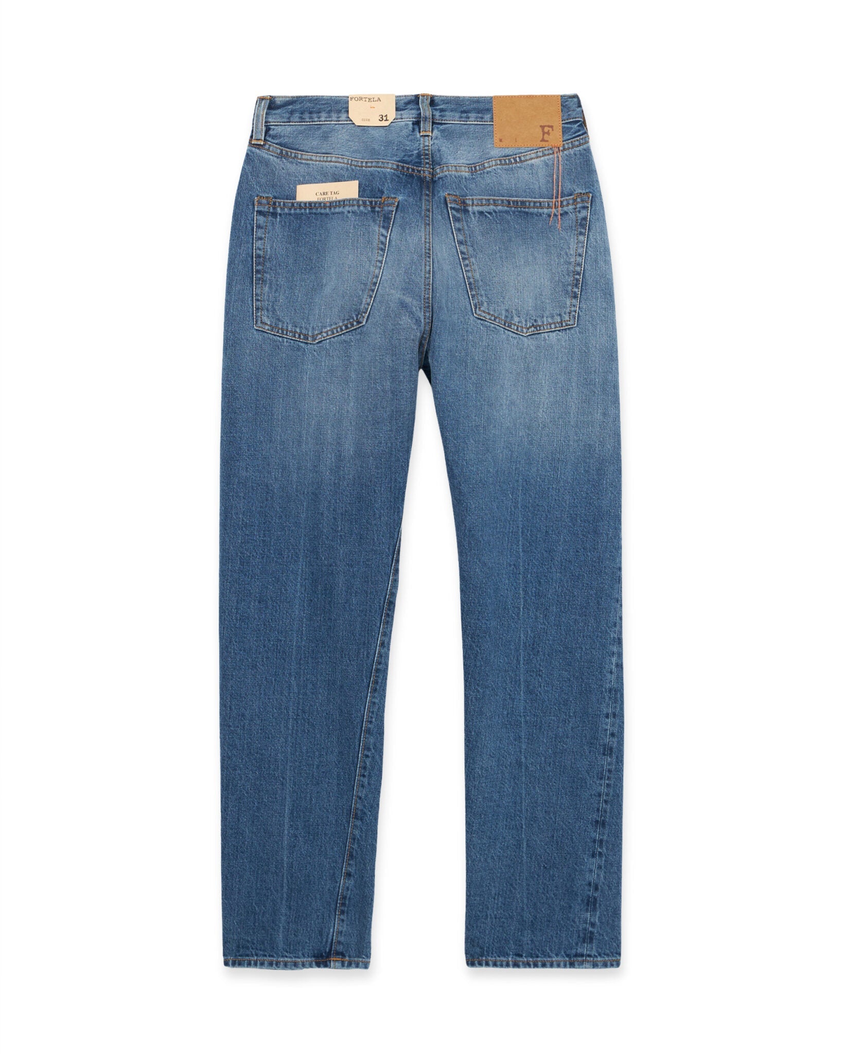 912 Johnd Japan Denim Cimosato 5 Tasche Regular Fit Stone Wash - L29''