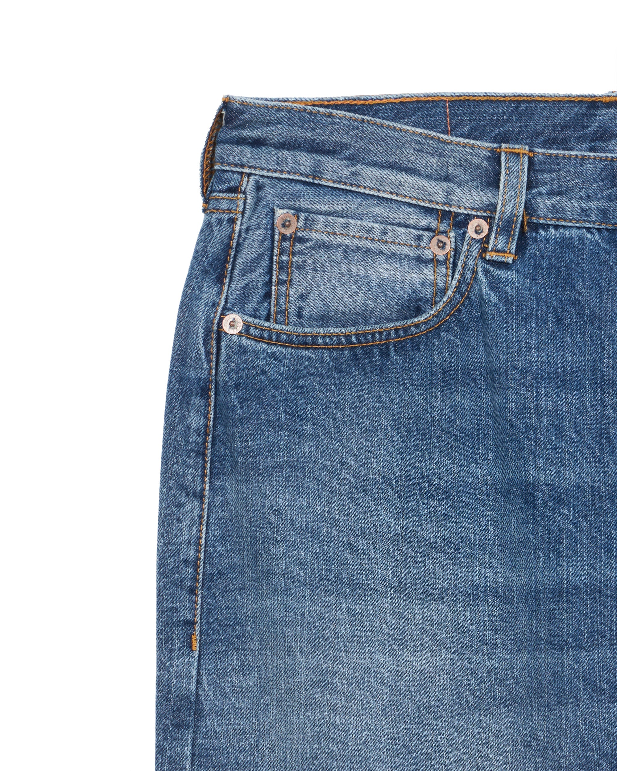 912 Johnd Japan Denim Cimosato 5 Tasche Regular Fit Stone Wash - L33''