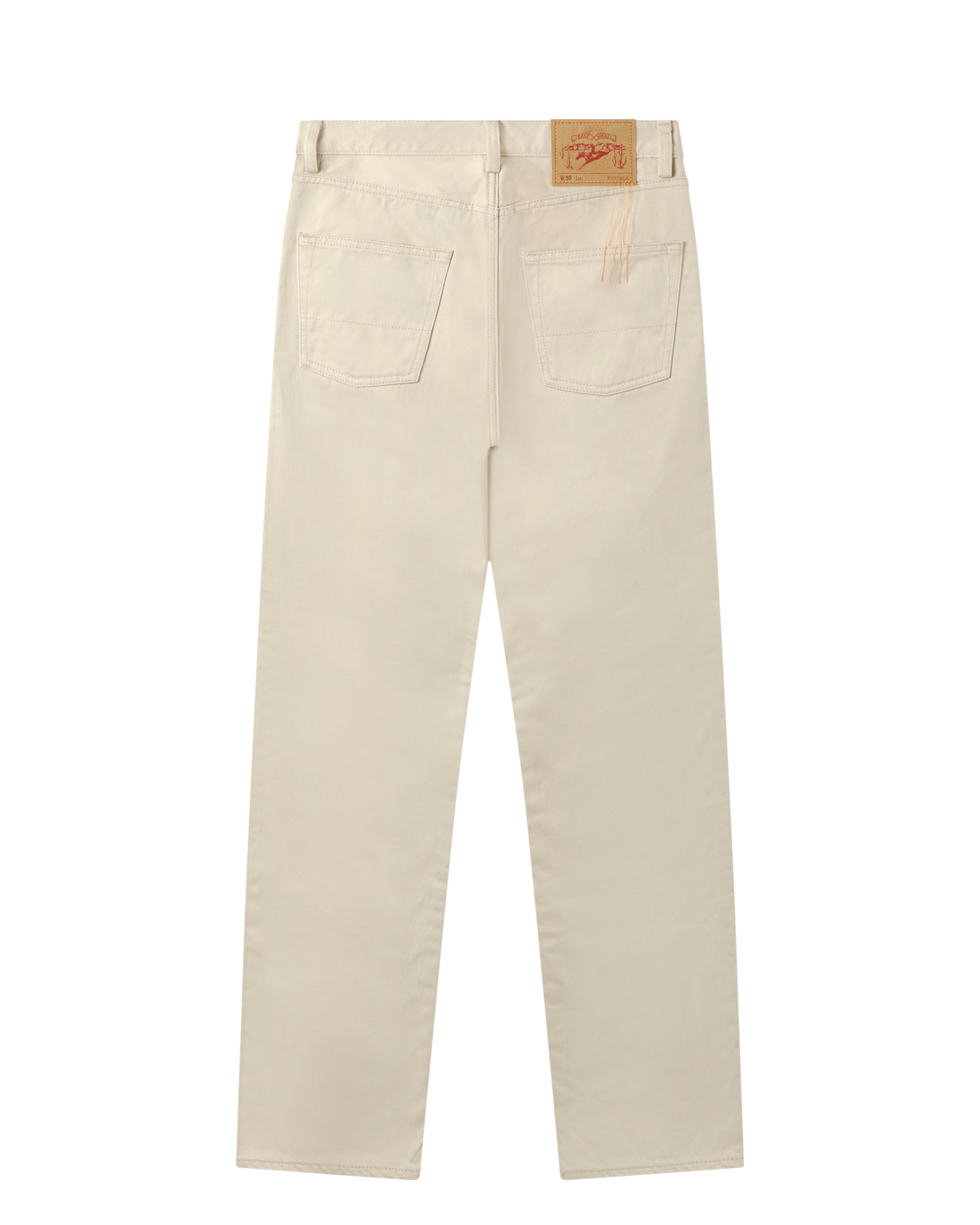 913 Superjohn Denim 5 Tasche In Cotone Satin