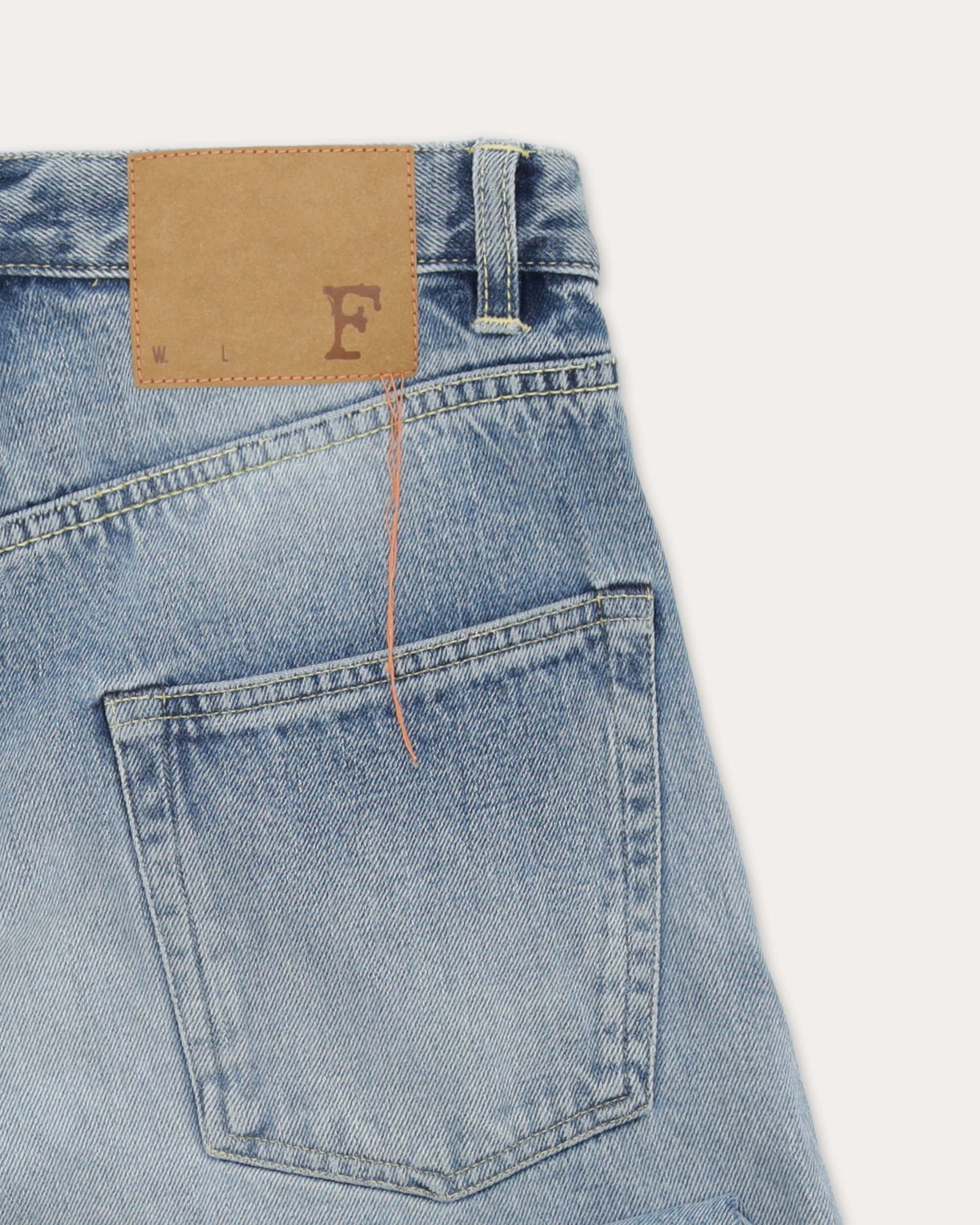 914 Sean Japan Denim 5 Tasche Regular Fit Bleach Wash
