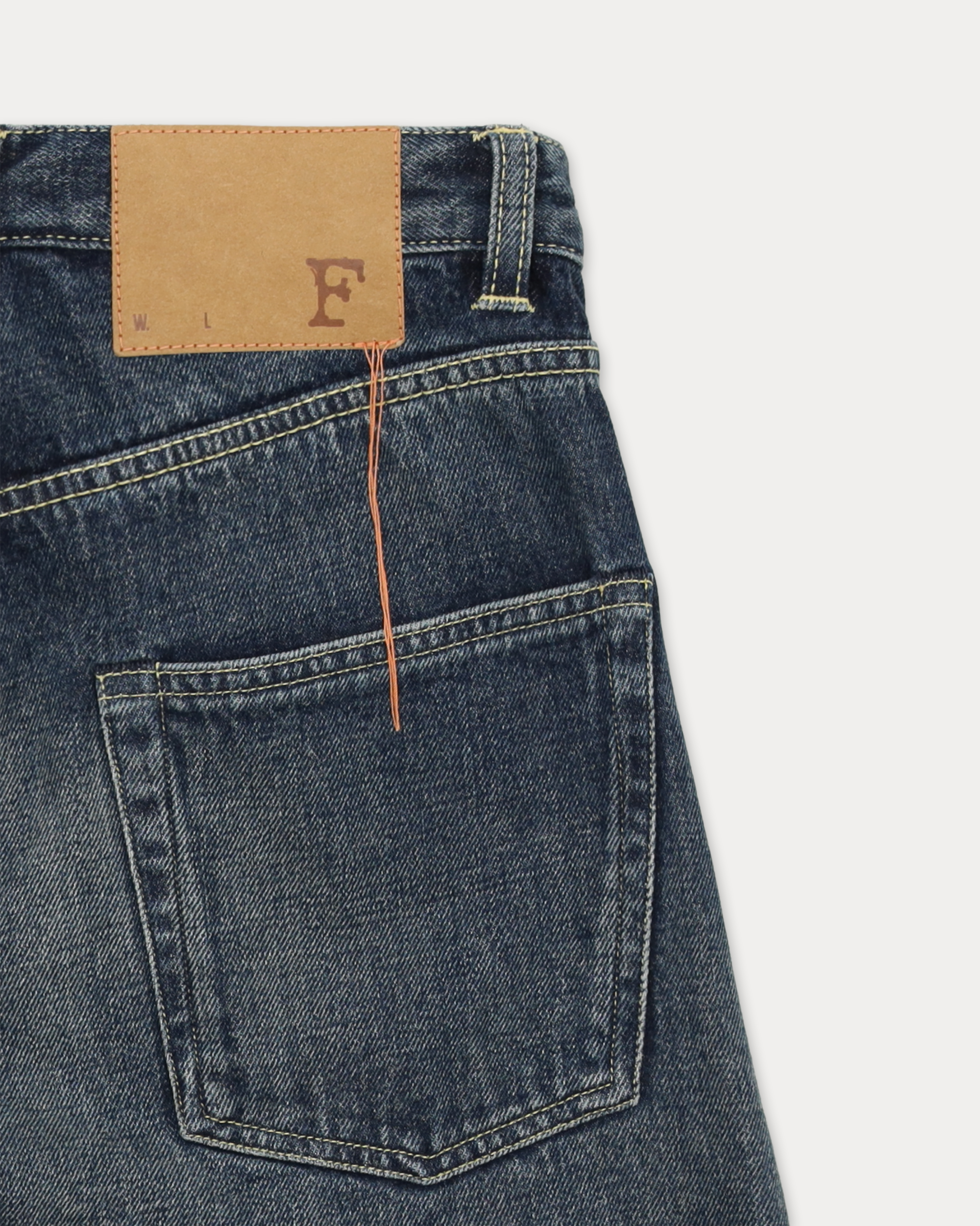 914 Sean Japan Denim 5 Pocket Regular Fit Stone Wash - L33''