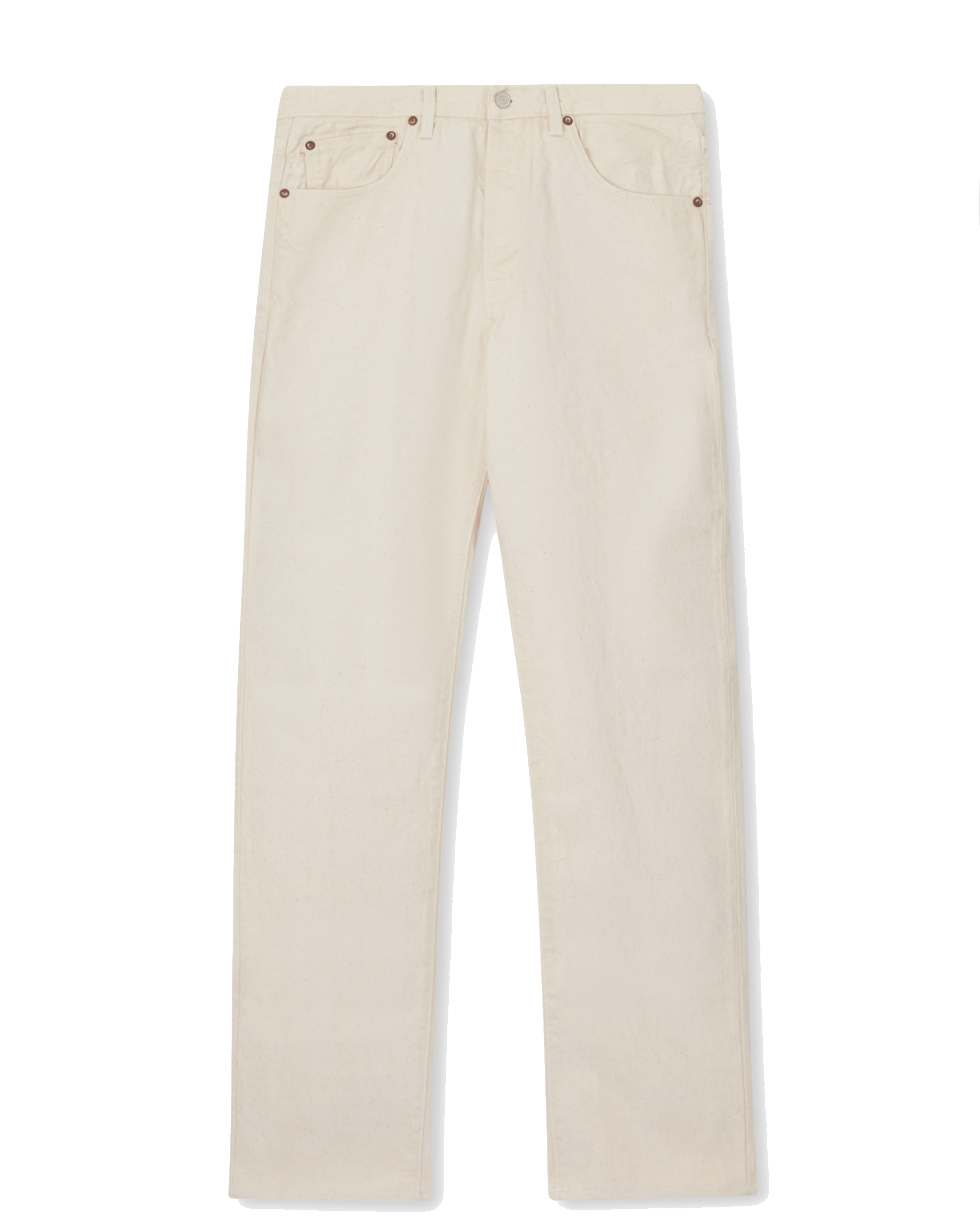 933 Barney L33 Japan Denim Cimosato 5 Tasche Loose Fit Ecrù